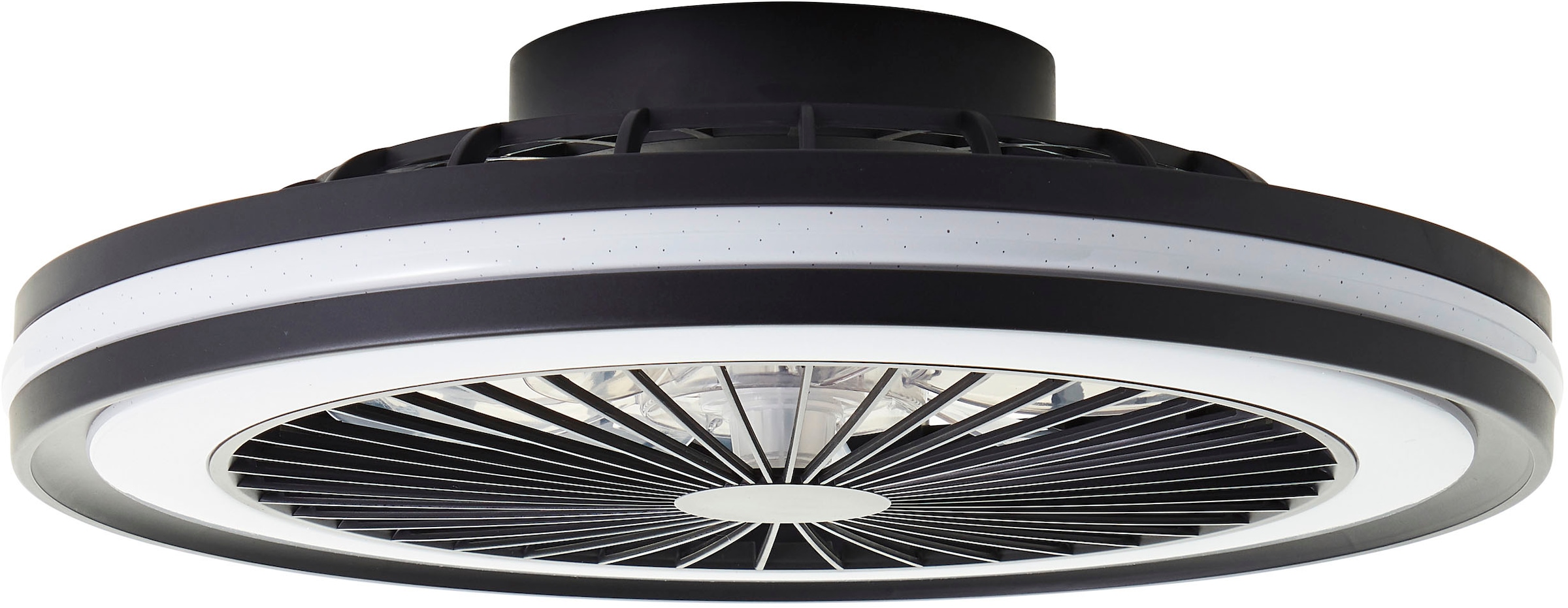Brilliant LED Deckenleuchte »Palmero«, mit Ventilator, Ø 47 cm, IC-RGB, 5000 lm, dimmbar, 2700-6500 K