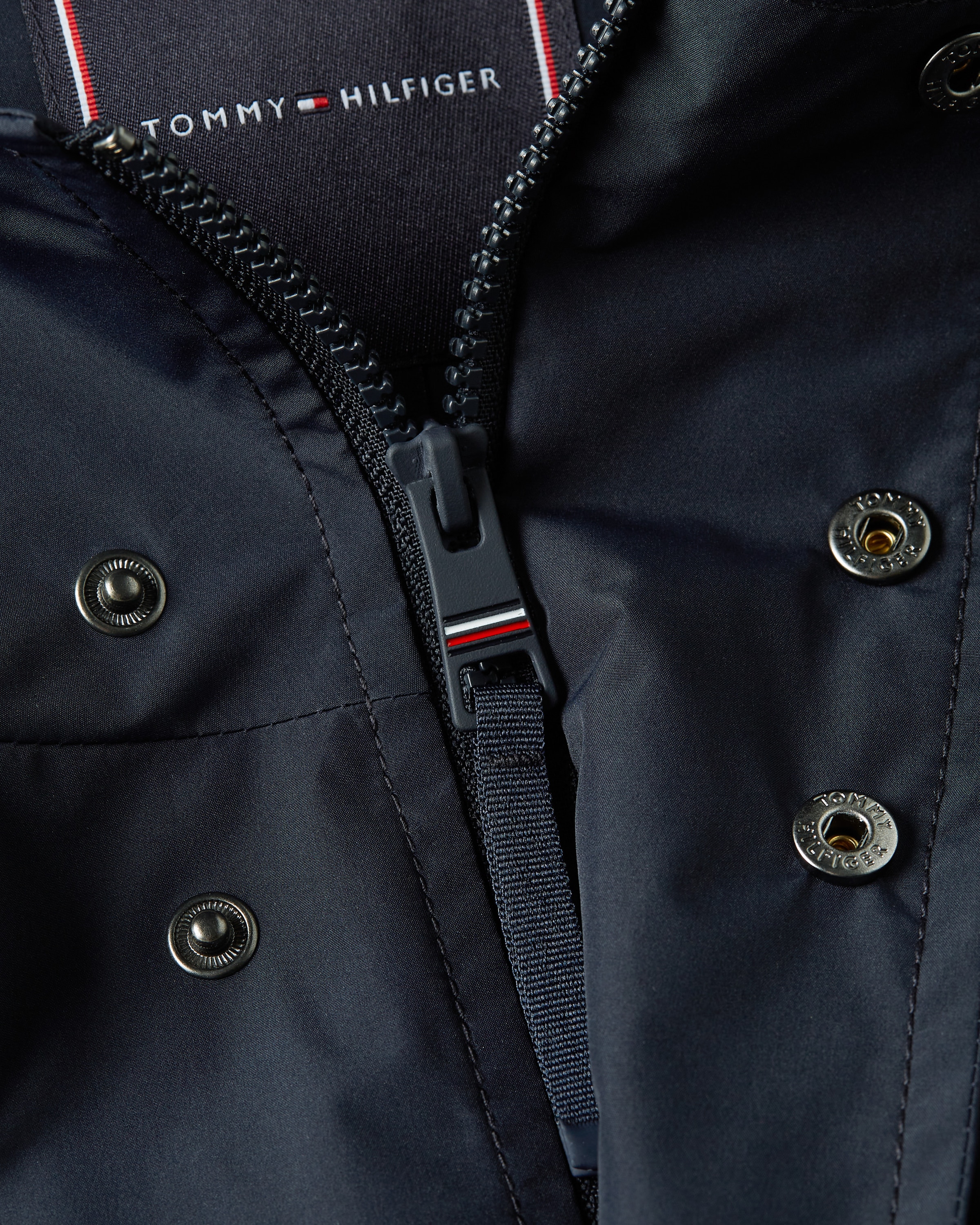 Tommy Hilfiger Parka »PACKABLE PARKA«, mit Kapuze, oversize, feste Kapuze