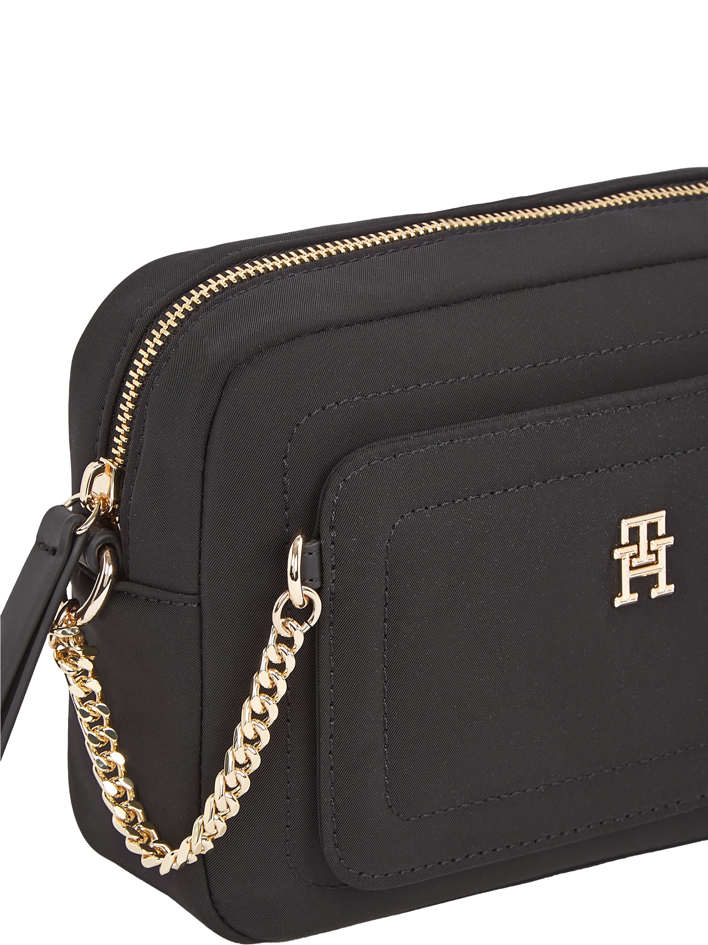 Tommy Hilfiger Umhängetasche »TH SPRING CAMERA BAG«, Damen Mini Bag, Schultertasche mit verstellbarem Schulterriemen