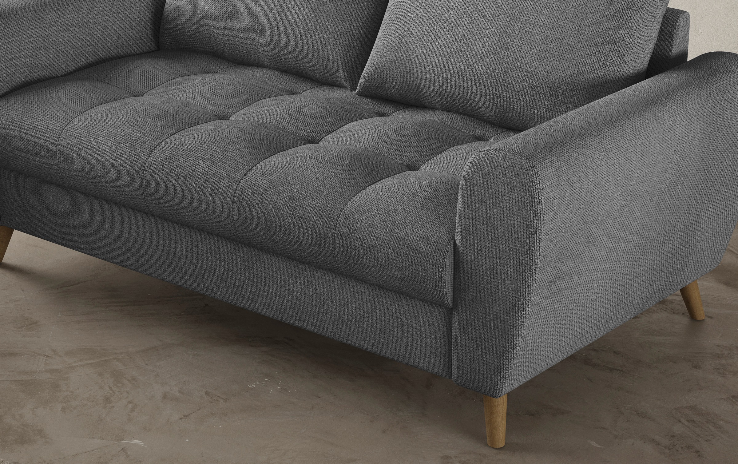 Mr. Couch 2,5-Sitzer »Blackburn II«, Mit Kaltschaumpolsterung bis 140 kg belastbar