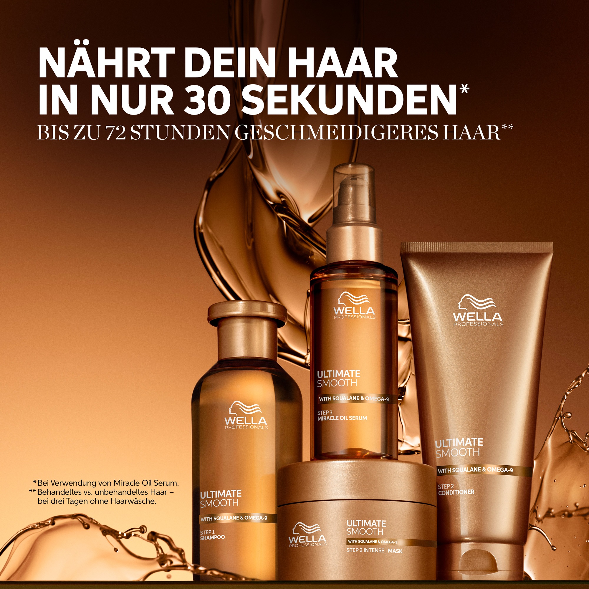 Wella Professionals Haarspülung »Ultimate Smooth Conditioner« ultimativer Glanz, sorgt für weiches Haar, pflegend