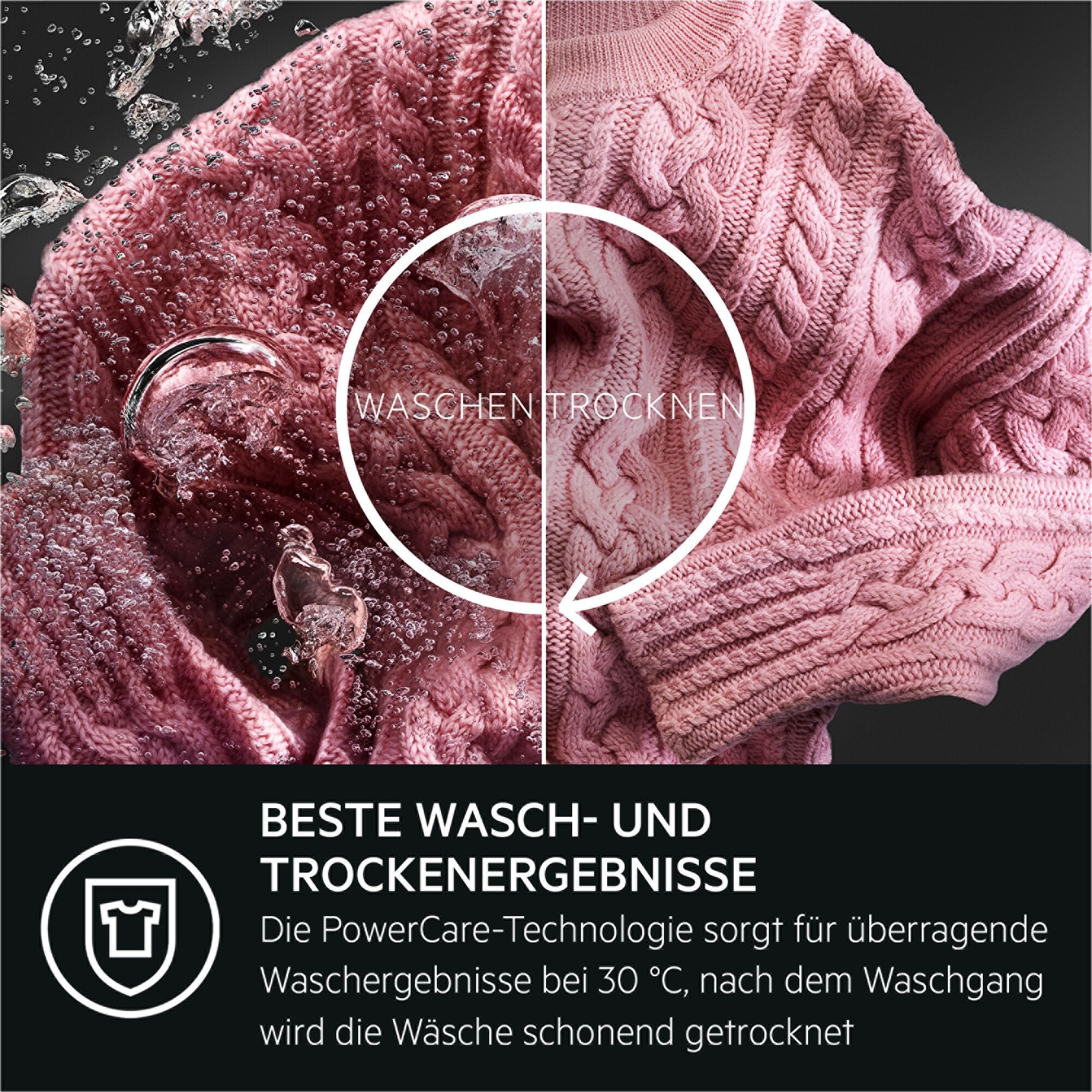 AEG Waschtrockner »LWR8D80610«, 8000, Auto Dose - automatische Waschmitteldosierung