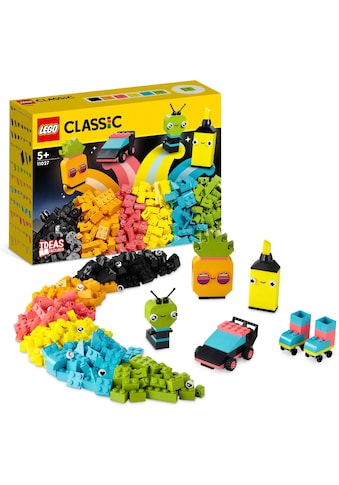 LEGO® Konstruktionsspielsteine »Neon Kreativ-Bauset (11027), LEGO® Classic«, (333 St.) kaufen