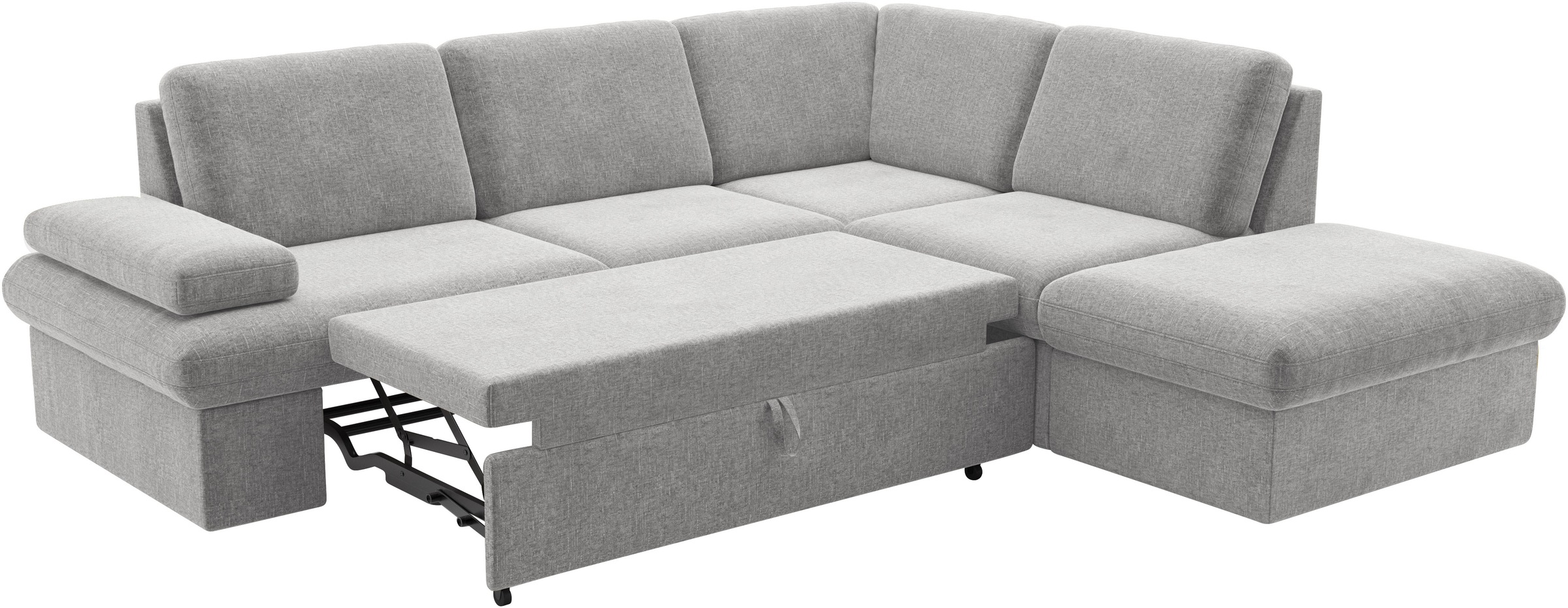 sit&more Ecksofa »Moreno«, mit Armteilverstellung,wahlweise mit Bettfunktion