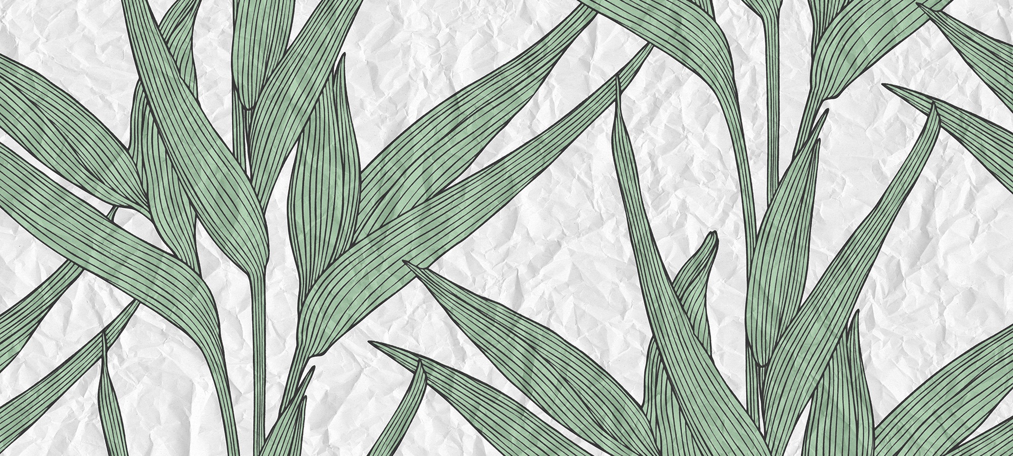 Architects Paper Fototapete »Atelier 47 White Paper Leaves 1« floral glatt günstig online kaufen