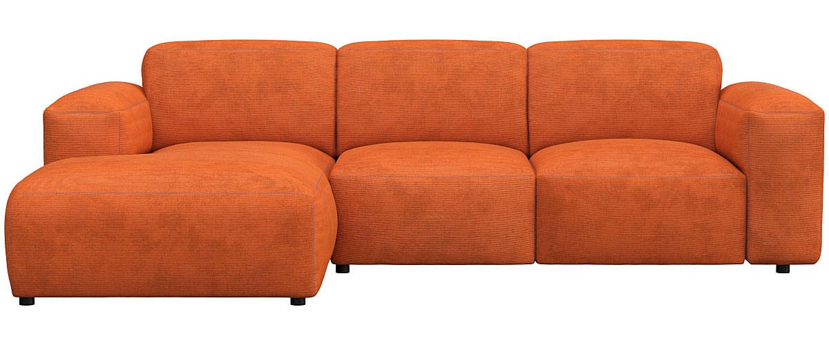 FLEXLUX Ecksofa »Lucera Chaislongue rechts oder links, L-Form, bequem«, mod günstig online kaufen