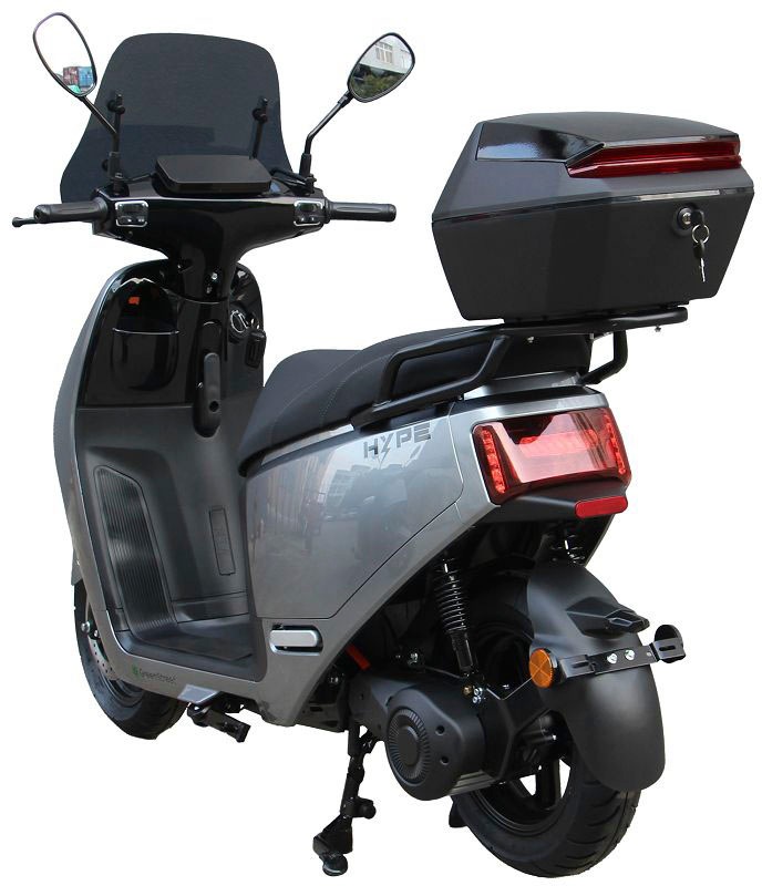 GreenStreet E-Motorroller »HYPE 3000 W 85 km/h inkl. Windschild + Topcase«, bis zu 90 km Reichweite, mit USB-Anschluss und Keyless-System