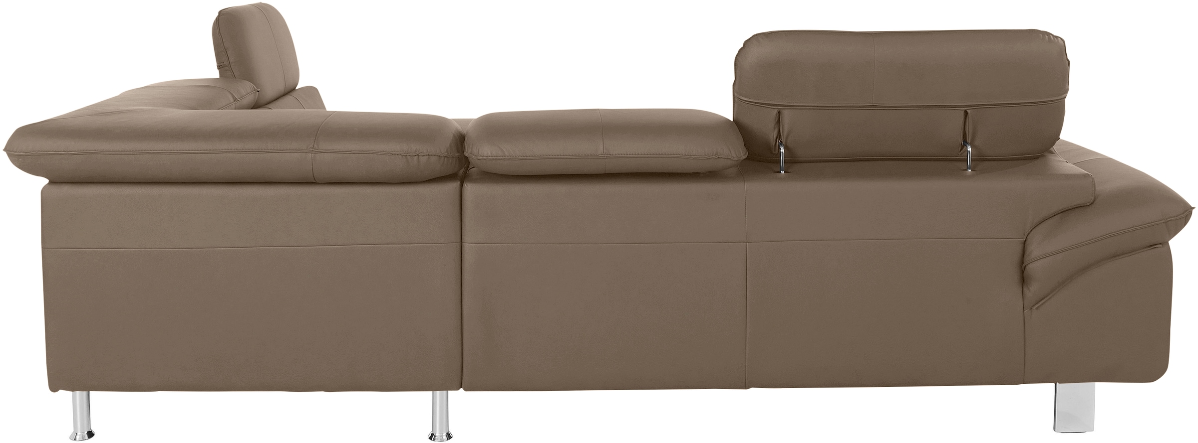 COTTA Ecksofa »Driver L-Form«, mit Kopfteilverstellung, wahlweise mit Bettfunktion & Bettkasten