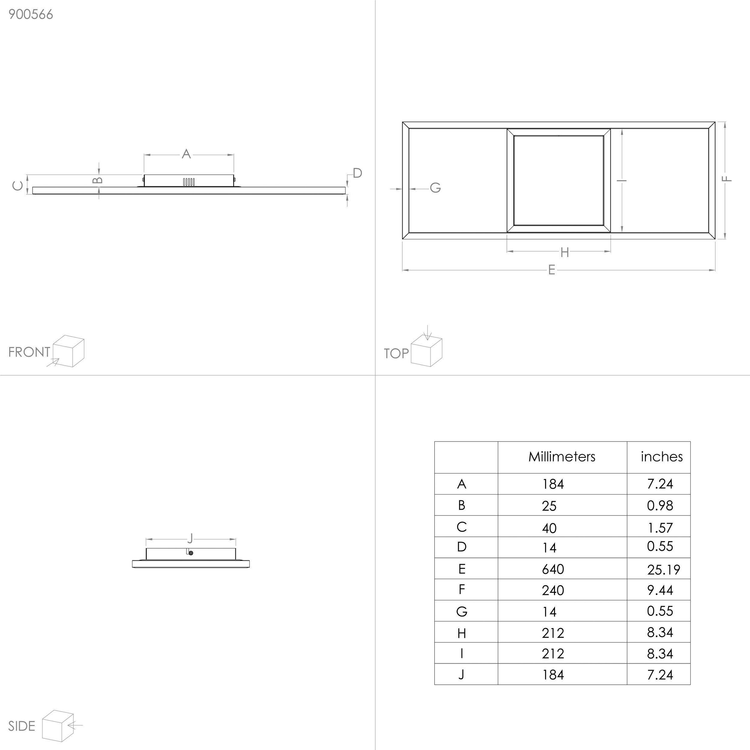 EGLO Deckenleuchte »CALAGRANO-Z Deckenlampe schwarz weiß, ZigBee 3.0, Backlight, Timer« LED-Modul 1 Stk. warmweiß - kaltweiß App / Sprachsteuerung Alexa, ‎‎24 x 64 x 4,5 cm, exkl. Fernbedienung,