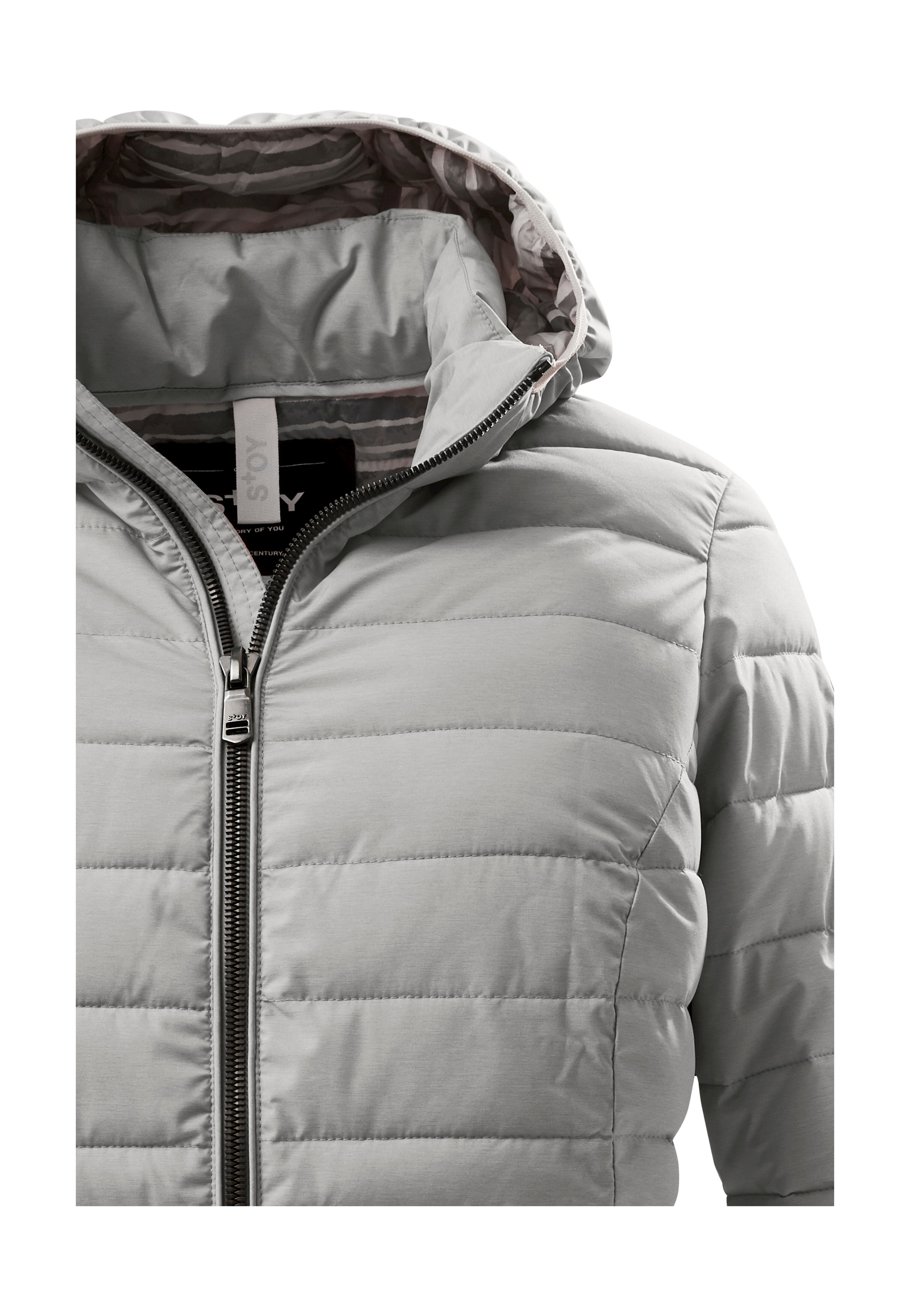 STOY Steppjacke »STS 17 WMN QLTD JCKT«, atmungsaktive Steppjacke mit abnehm. Kapuze in großen Größen