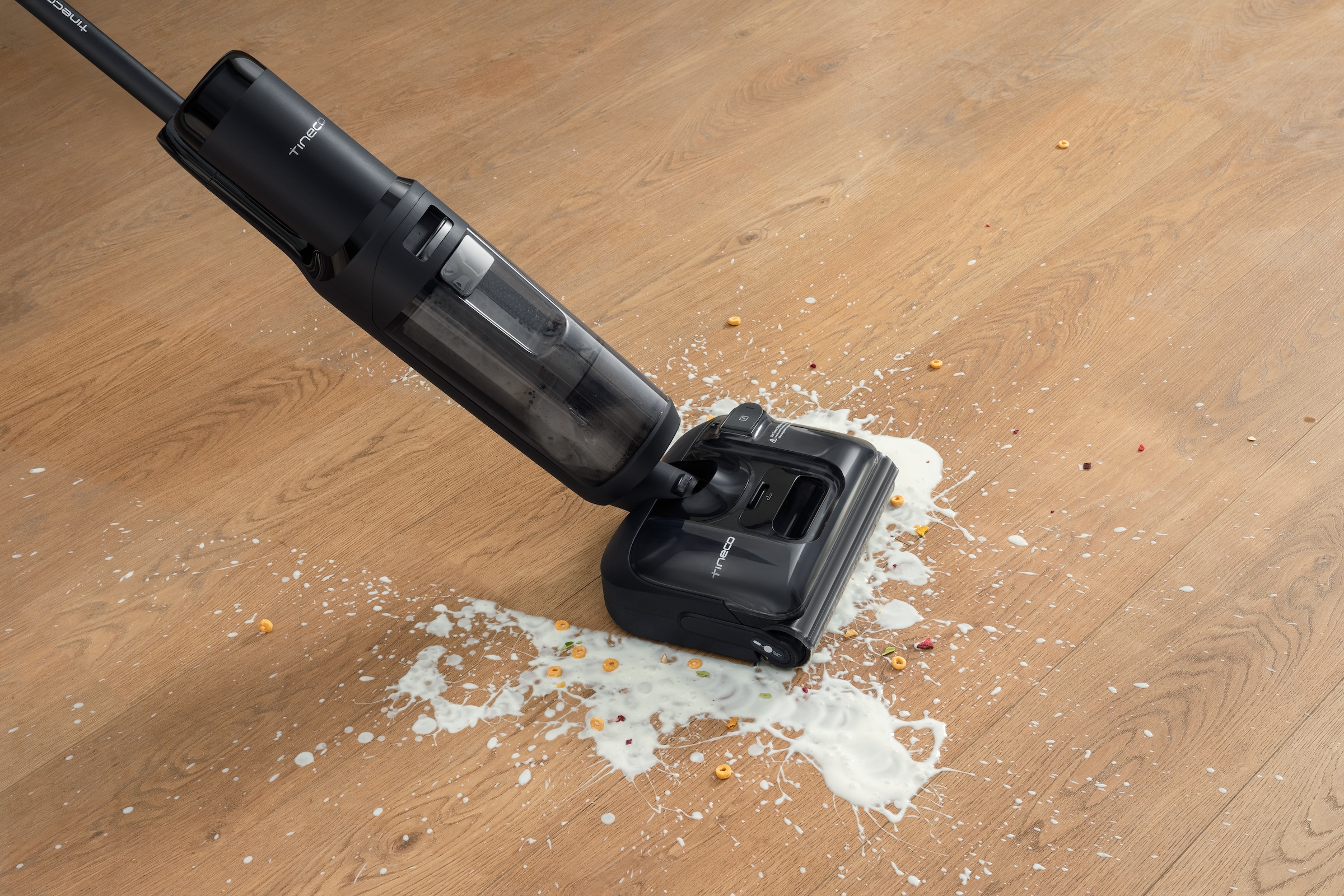 Tineco Nass-Trocken-Sauger »Floor One S7 Stretch, 85° Grad Heißluft-Trocknung, 180° Grad Neigung«, 50 Min Akku, automatische Anpassung der Saugleistung, Tierhaarfilter