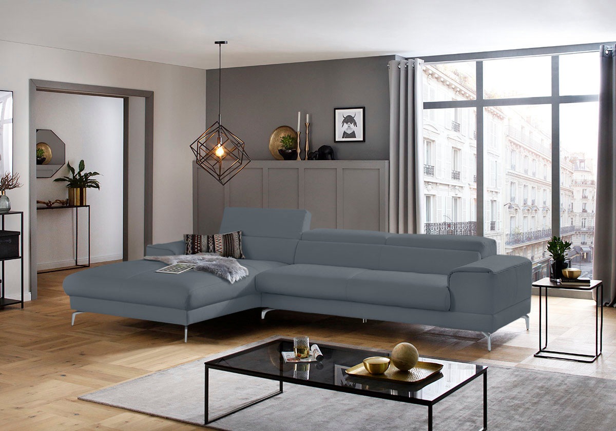 W.SCHILLIG Ecksofa »piedroo, Designsofa mit tollem Sitzkomfort, bequem und günstig online kaufen