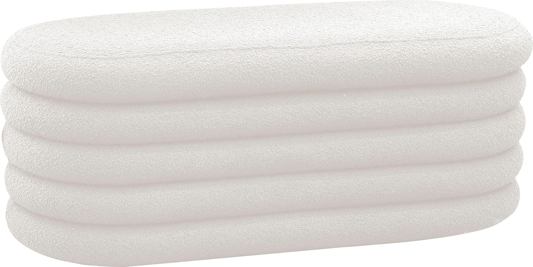 SalesFever Polsterhocker »Komfortabler Hocker mit Stil« Praktischer Staurau günstig online kaufen