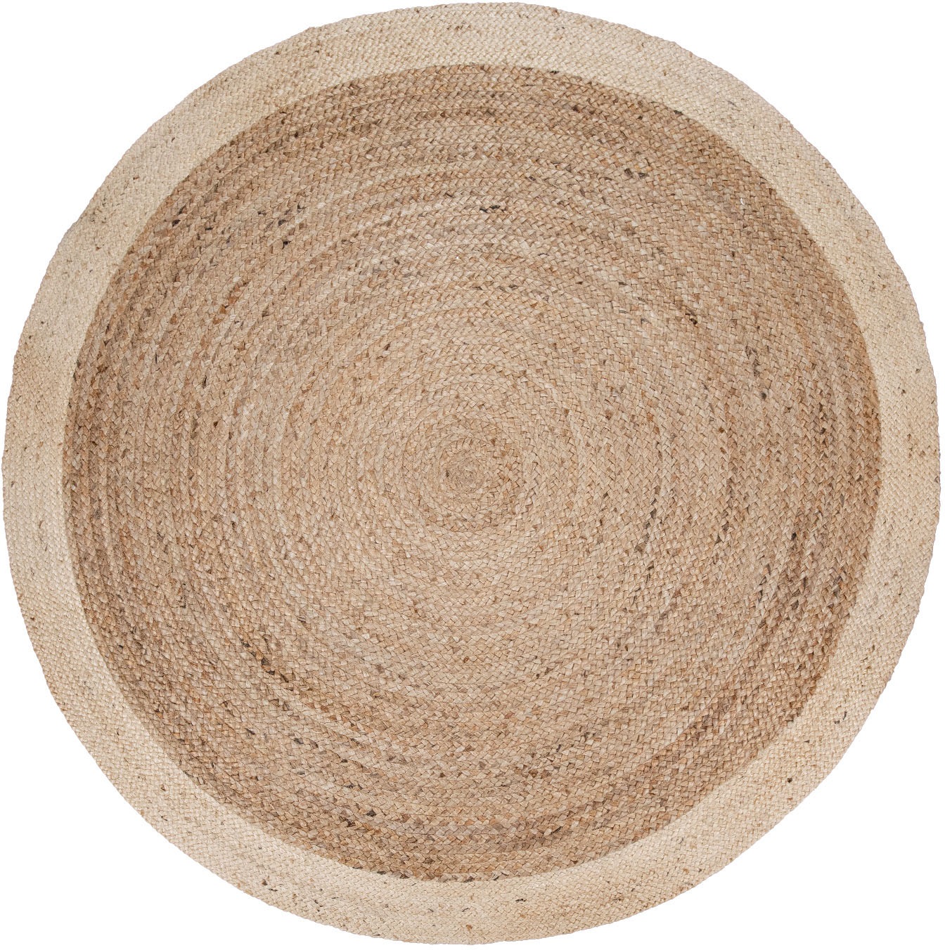 Paco Home Teppich »Viborg 594«, rund, 6 mm Höhe, Jute, Modern, Boho, Ethno, günstig online kaufen