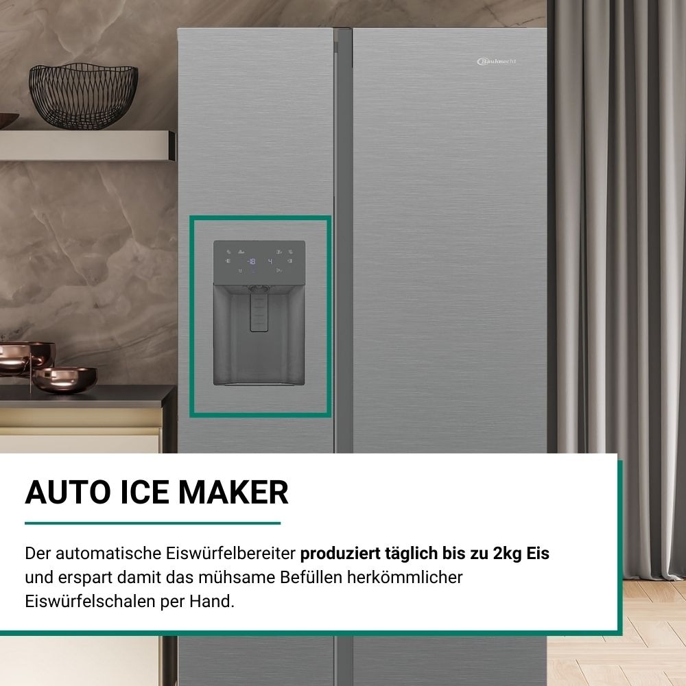 BAUKNECHT Side-by-Side »SBS IW E90 Pearl«