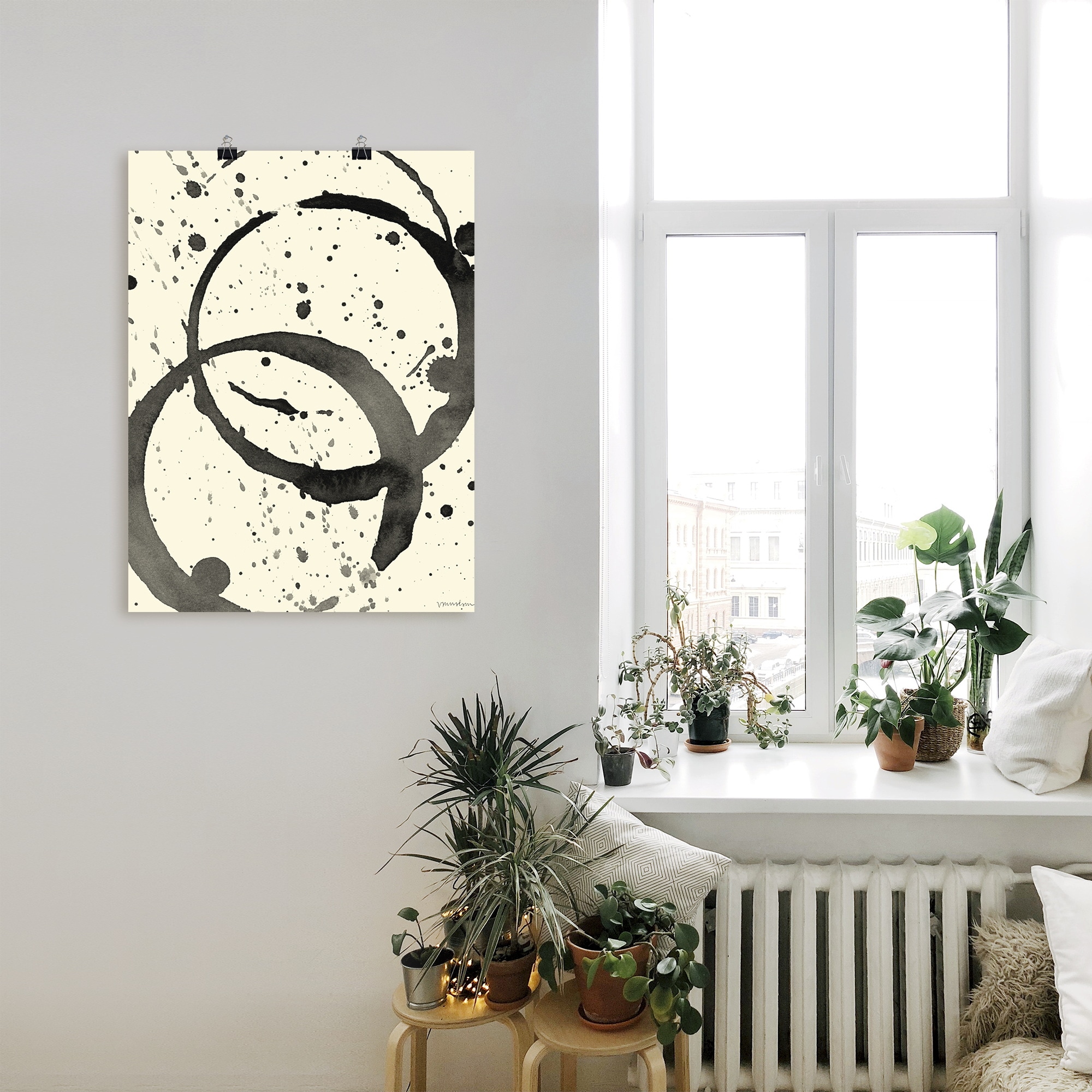 Artland Poster »Farbränder III« Muster 1 Stk. tlg. ohne Rahmen