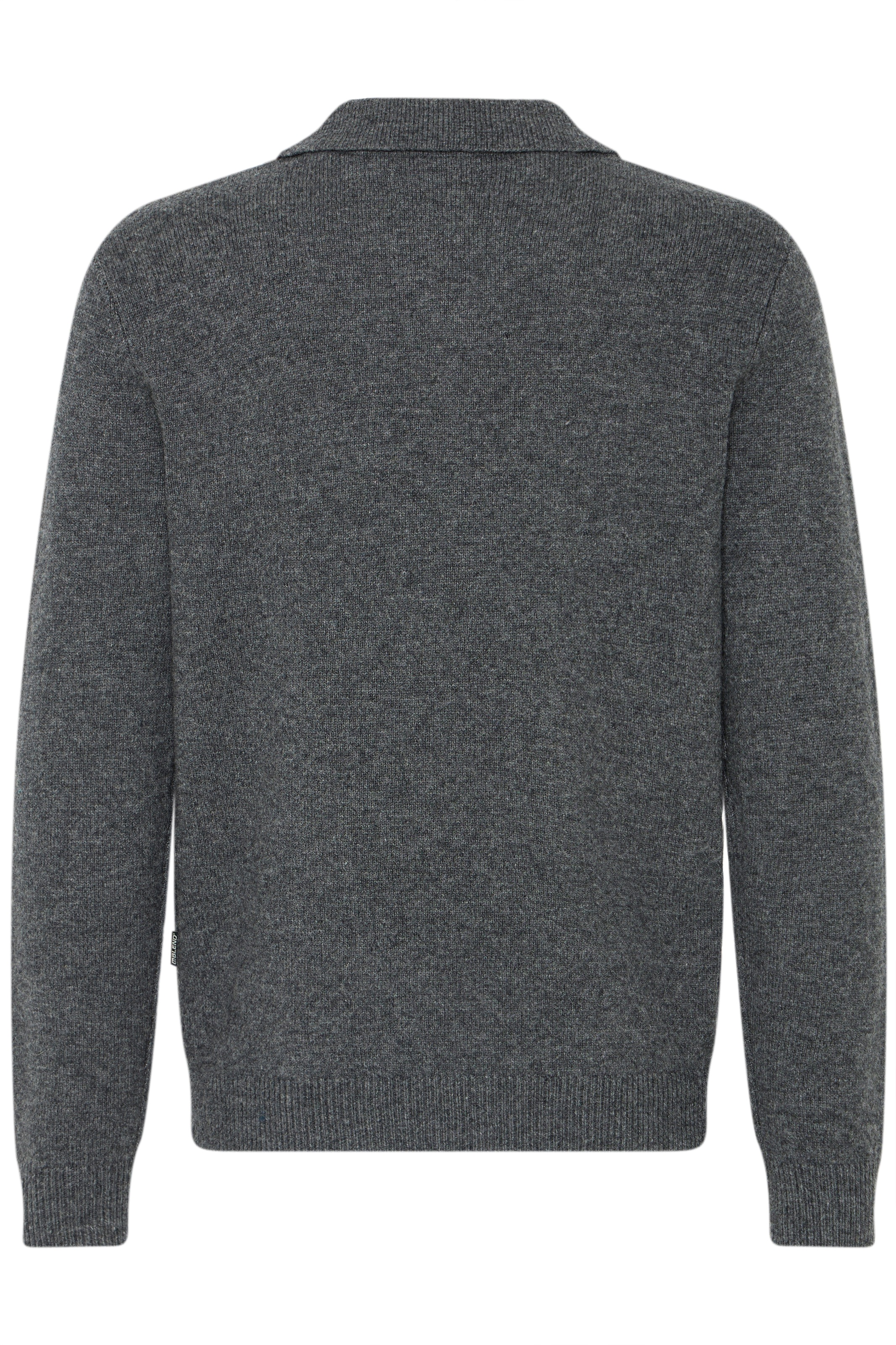 Blend Polokragenpullover »BHBRANKO POLO SPLITN.« aus Wolle und Nylon, Regular Fit, hüftlange Schnittform