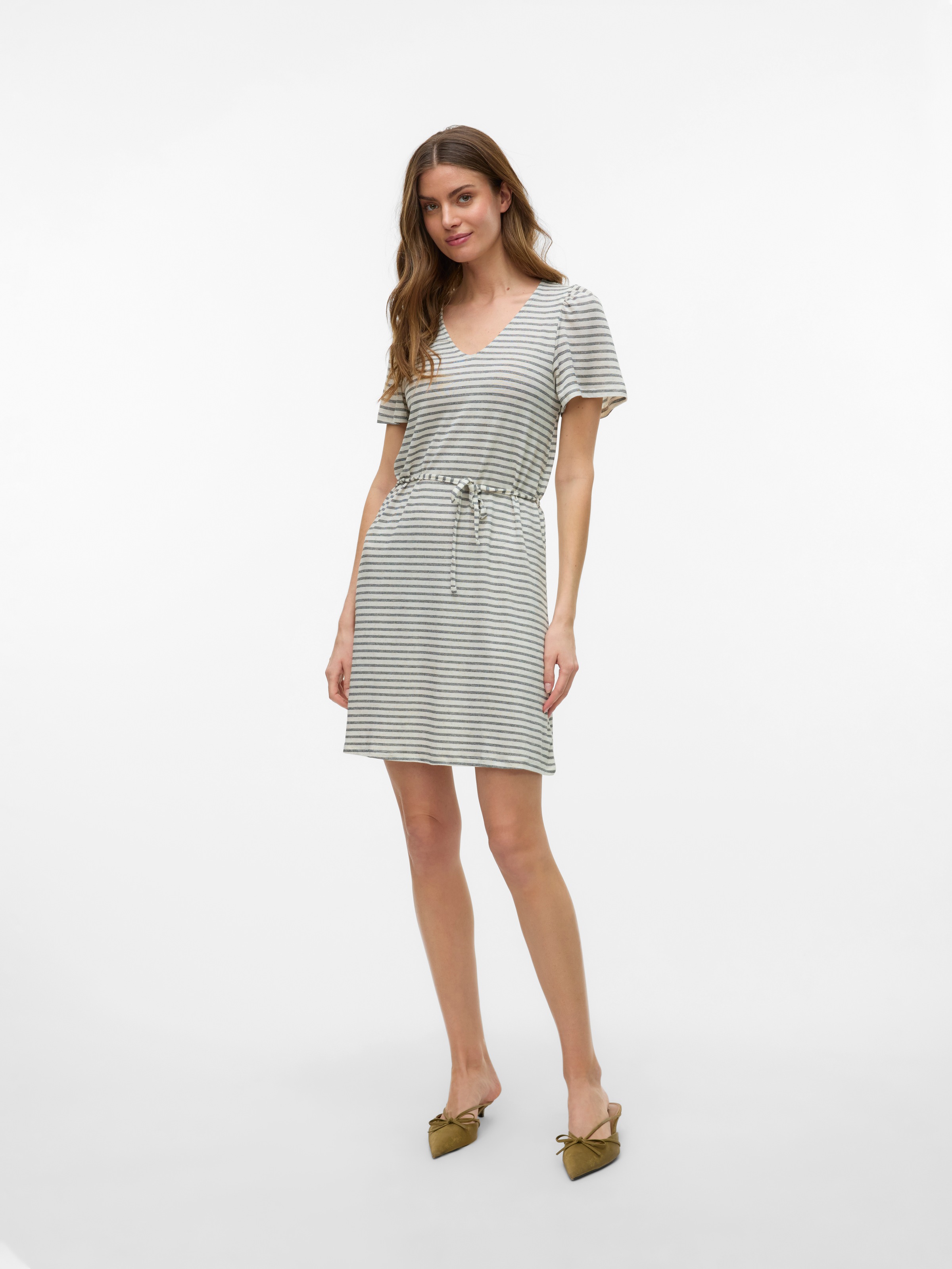 Vero Moda Minikleid »VMGINA 2/4 SHORT DRESS JRS GA NOOS«, Sommerkleid