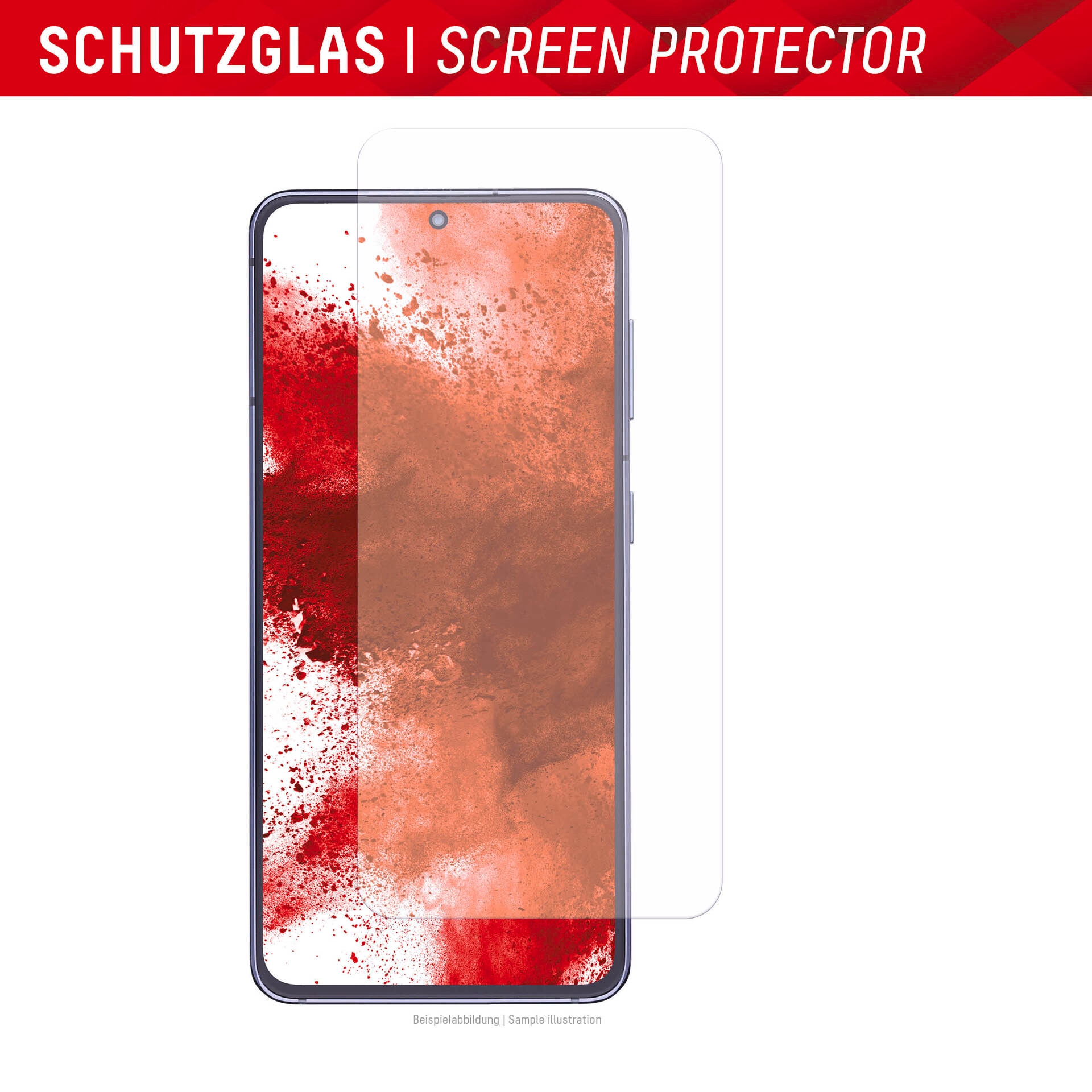 Displex Displayschutzglas »Real Glass + Case - Samsung Galaxy S23«, für Samsung Galaxy S23, Displayschutzfolie Displayschutz Rundumschutz 360 Grad splitterfest