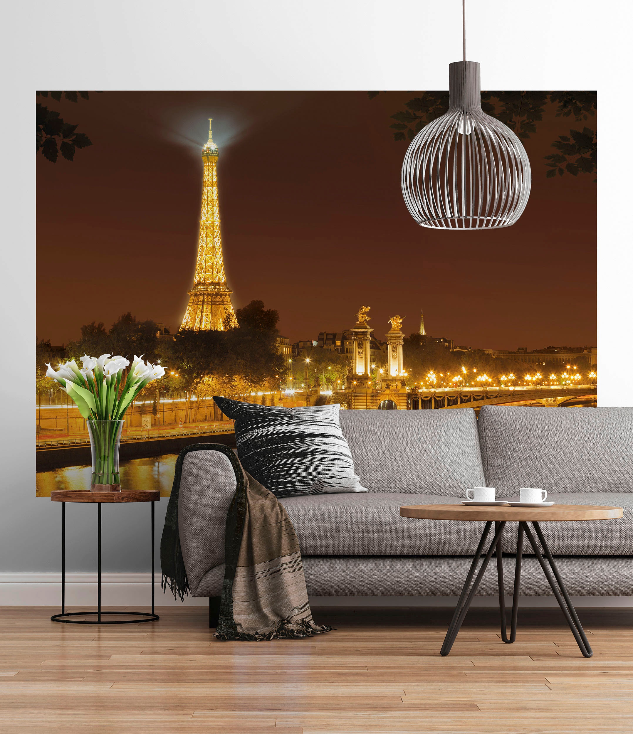 Komar Fototapete »Nuit d´Or - Größe 254 x 184 cm«, bedruckt, Wohnzimmer, Sc günstig online kaufen