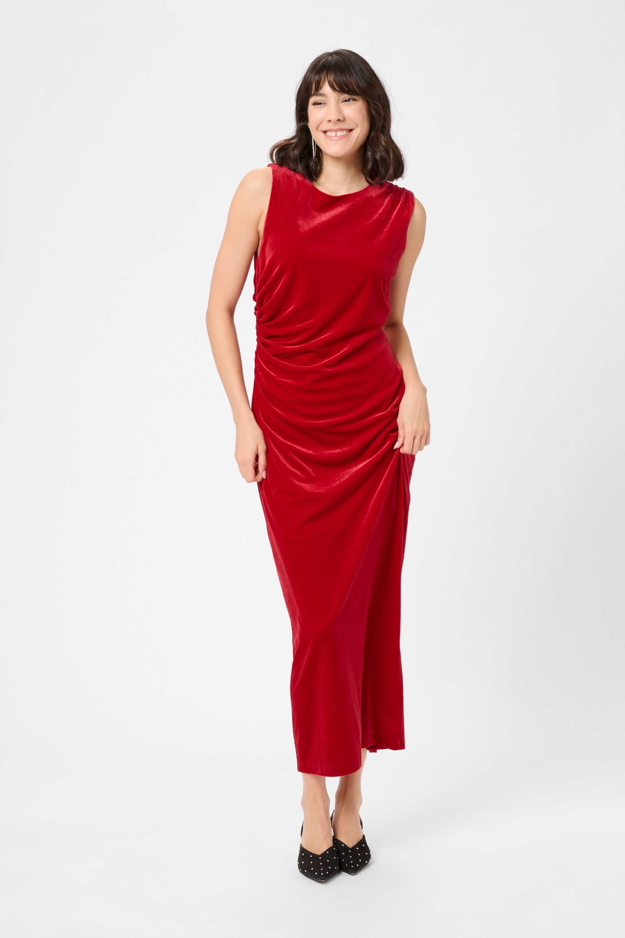 KAFFE Midikleid »Kleid KAkelly«