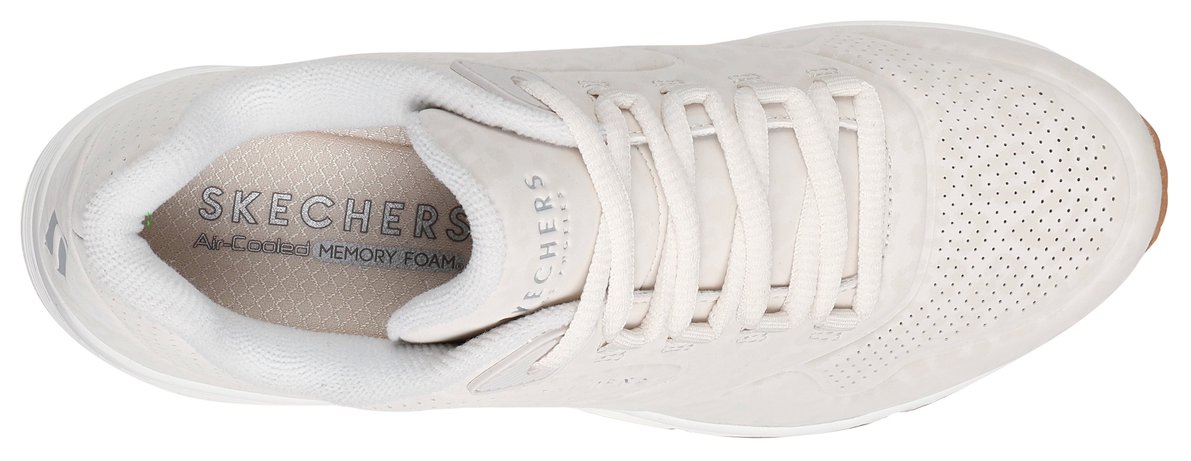 Skechers Sneaker »UNO-KAT-NEATO«, Leo Sneaker, Schnürschuh mit Air-Cooled Memory Foam