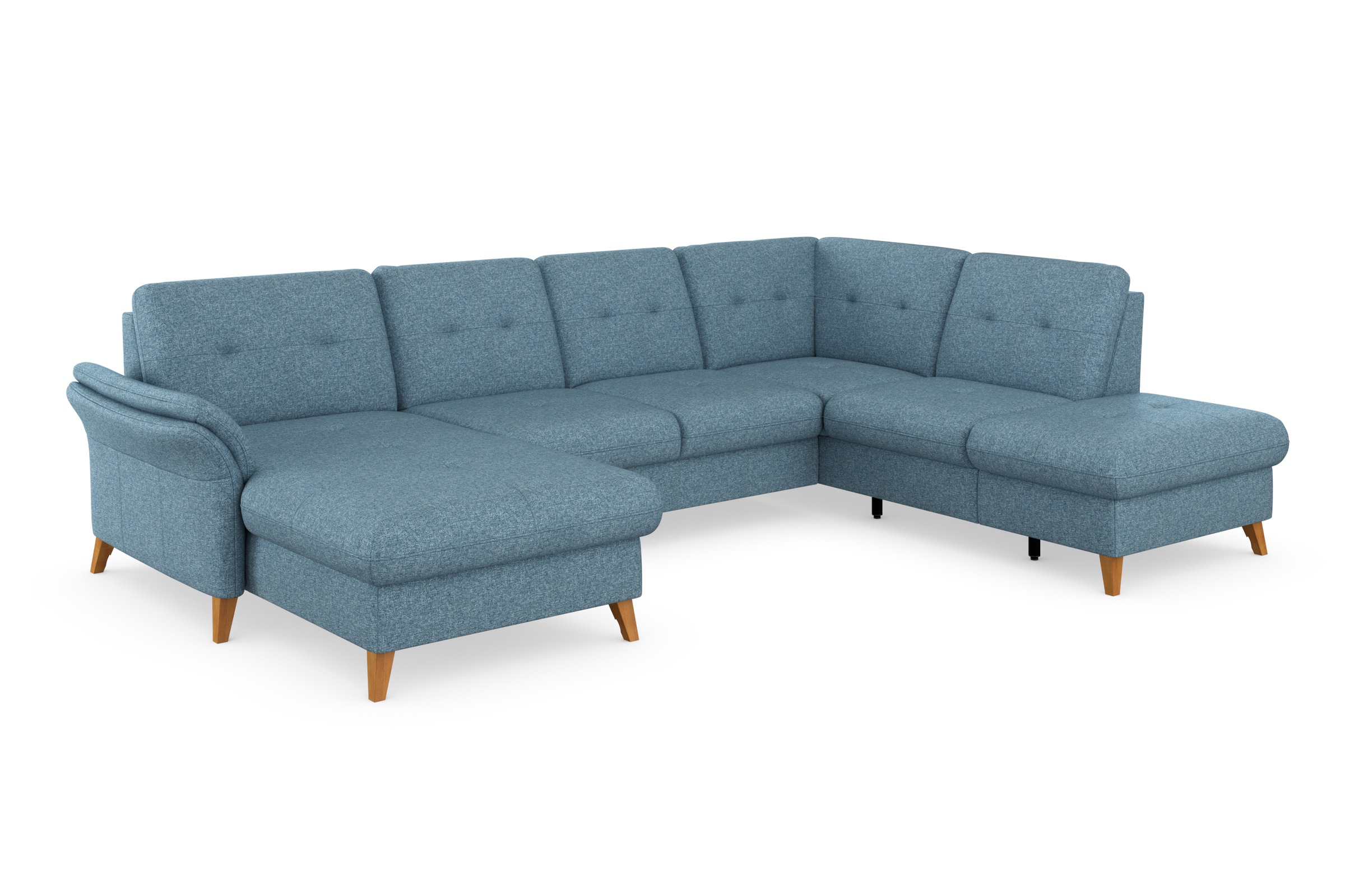 sit&more Wohnlandschaft »Göteborg«, inkl. Sitztiefenverstellung, wahlweise mit Bettfunktion & Bettkasten