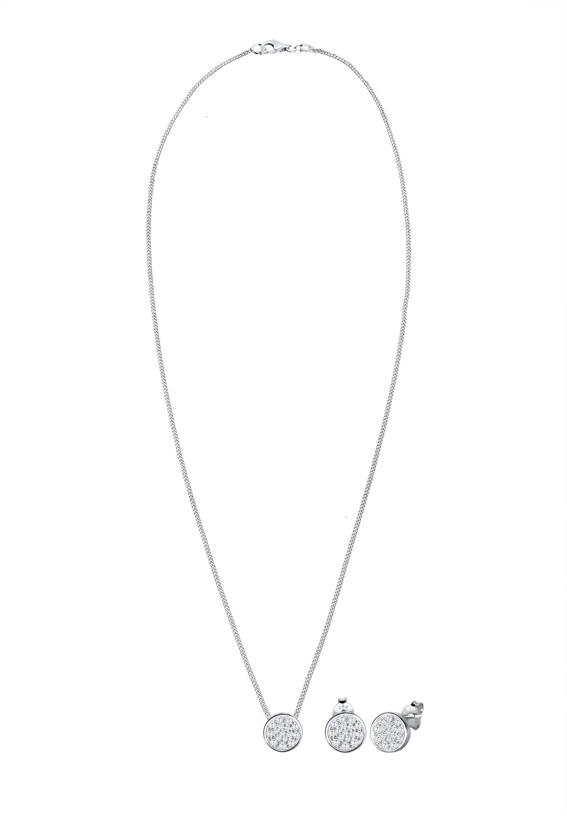 Elli Schmuckset »Zirkonia 925 Sterling Silber«