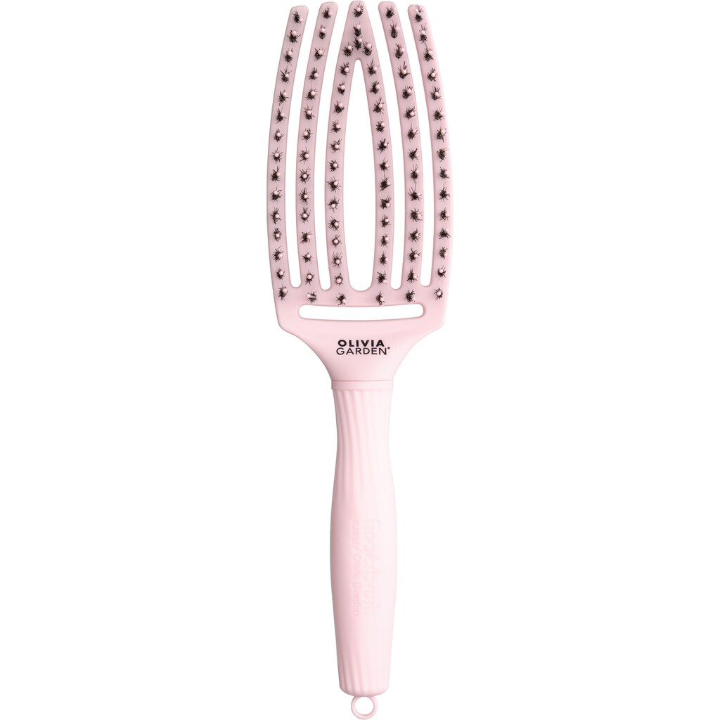 OLIVIA GARDEN Haarentwirrbürste »Fingerbrush Combo Pink medium«