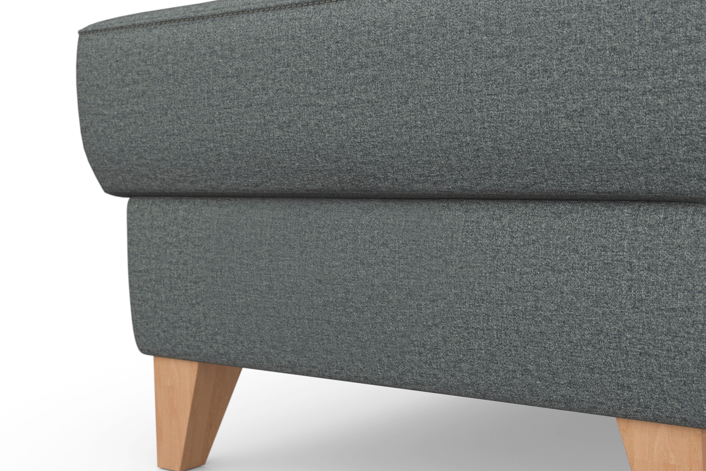 sit&more Ecksofa »Visby L-Form«, Wahlweise mit Bettfunktion und Bettkasten, frei im Raum stellbar