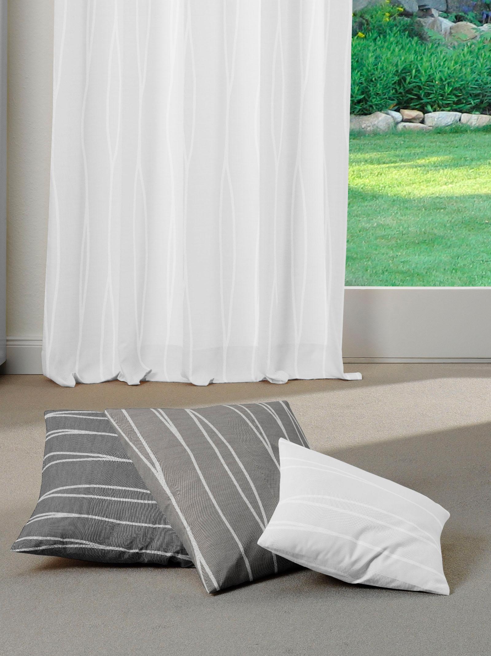 Wirth Dekokissen »DALLAS« Kissenhülle ohne Füllung, 2 Stück