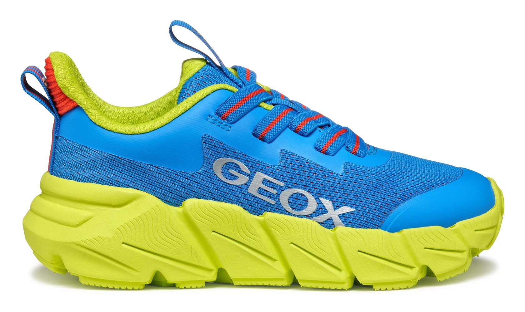 Geox Sneaker »J FLEXYPER FAST BOY«, Chunky Sneaker, Laufschuh, Sportschuh mit praktischem Gummizug
