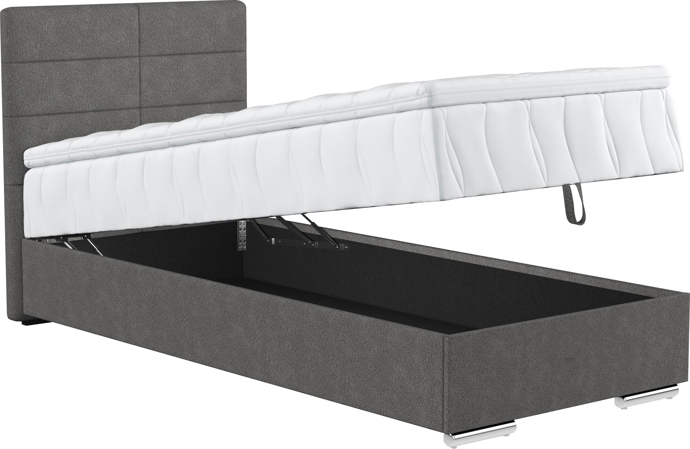 COTTA Boxbett »Tom«, mit Bettkasten, Topper und Zierkissen