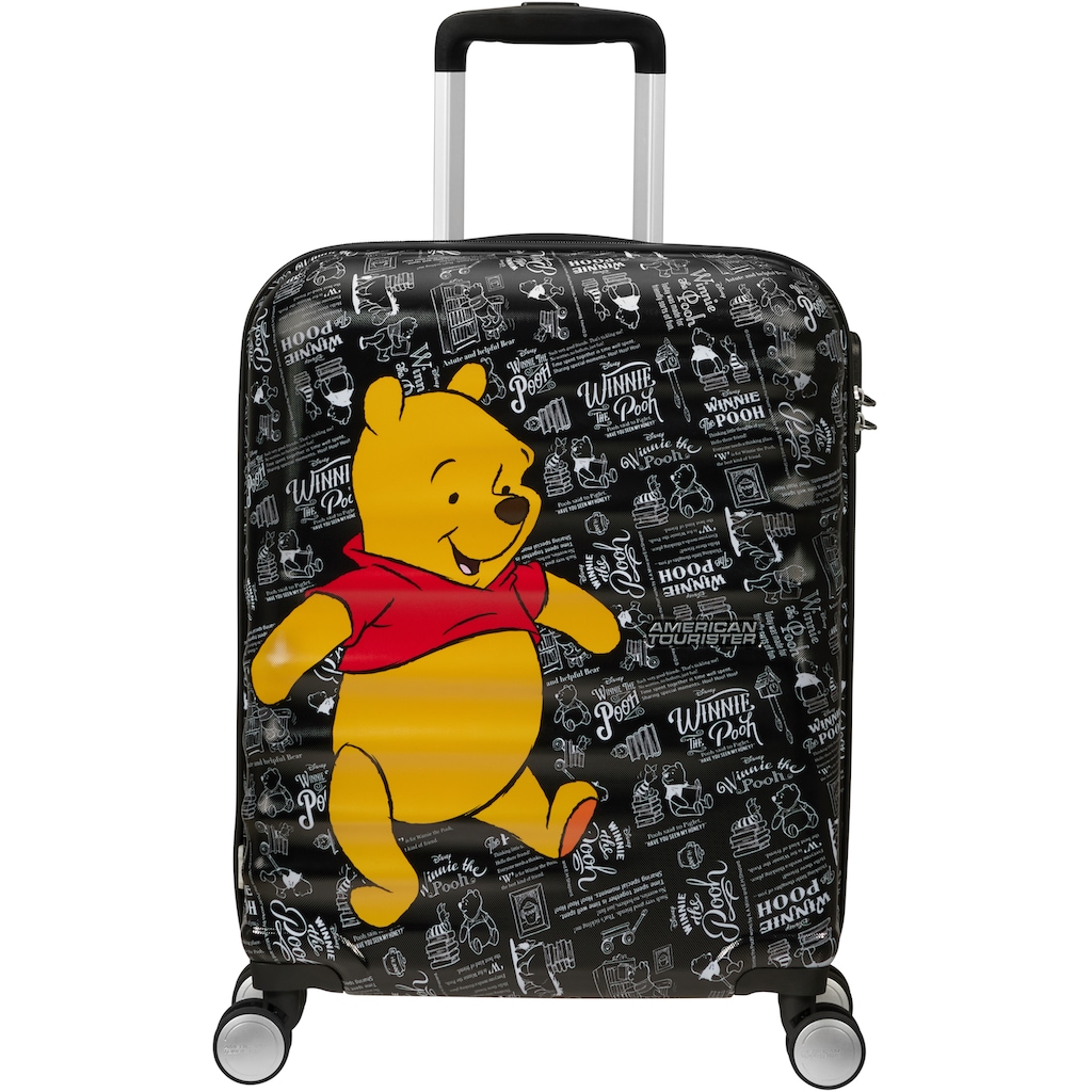 American Tourister® Hartschalen-Trolley »Disney Wavebreaker, 55 cm«, 4 Rollen, Kinderreisekoffer Handgepäck Reisekoffer Trolley Zahlenschloss