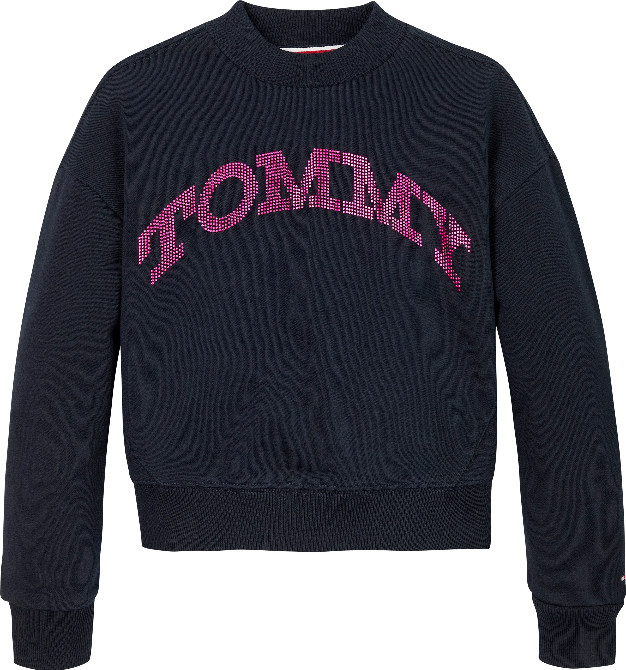 Tommy Hilfiger Sweatshirt »TOMMY DOT FOIL CN SWEATSHIRT«, mit Logo-Foliendruck