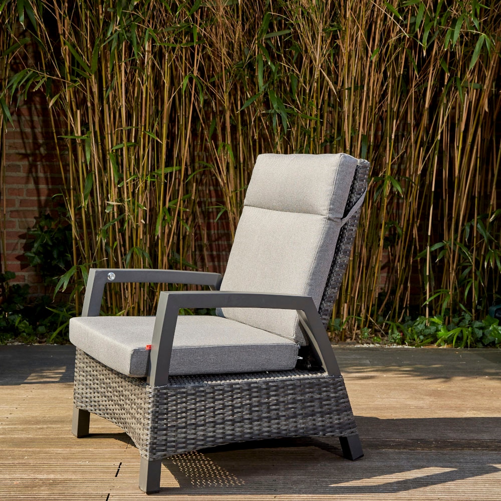 Siena Garden Gartenlounge-Set »Taranto«, Aus Alu und Geflecht, inkl. Kissen