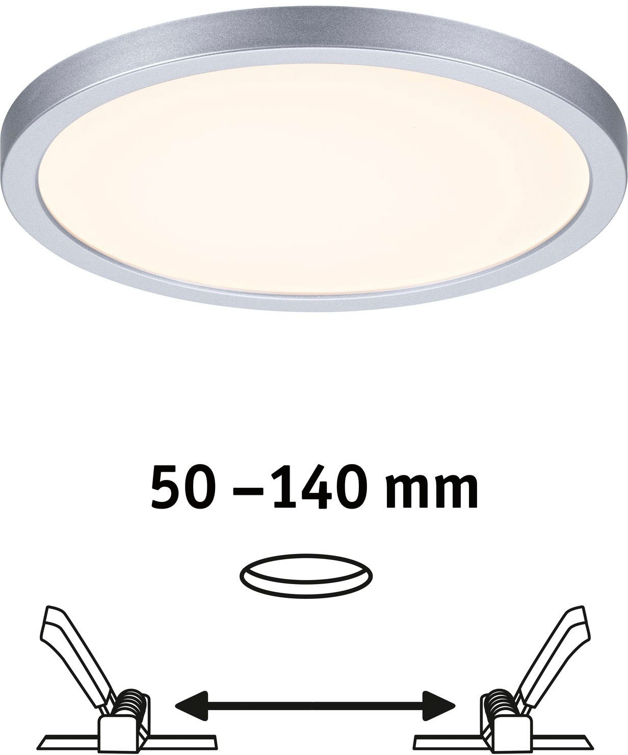 Paulmann LED Bad-Einbauleuchte »Areo«, Schutzart IP44, flache Bauweise, Ø 17,5 cm