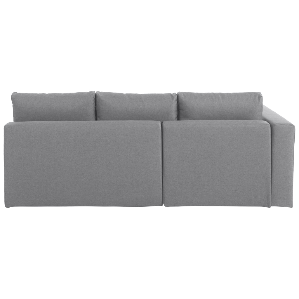 Home affaire Ecksofa »Sassari-Italia«, mit Bettfunktion und Bettkasten, Federkern-Polsterung