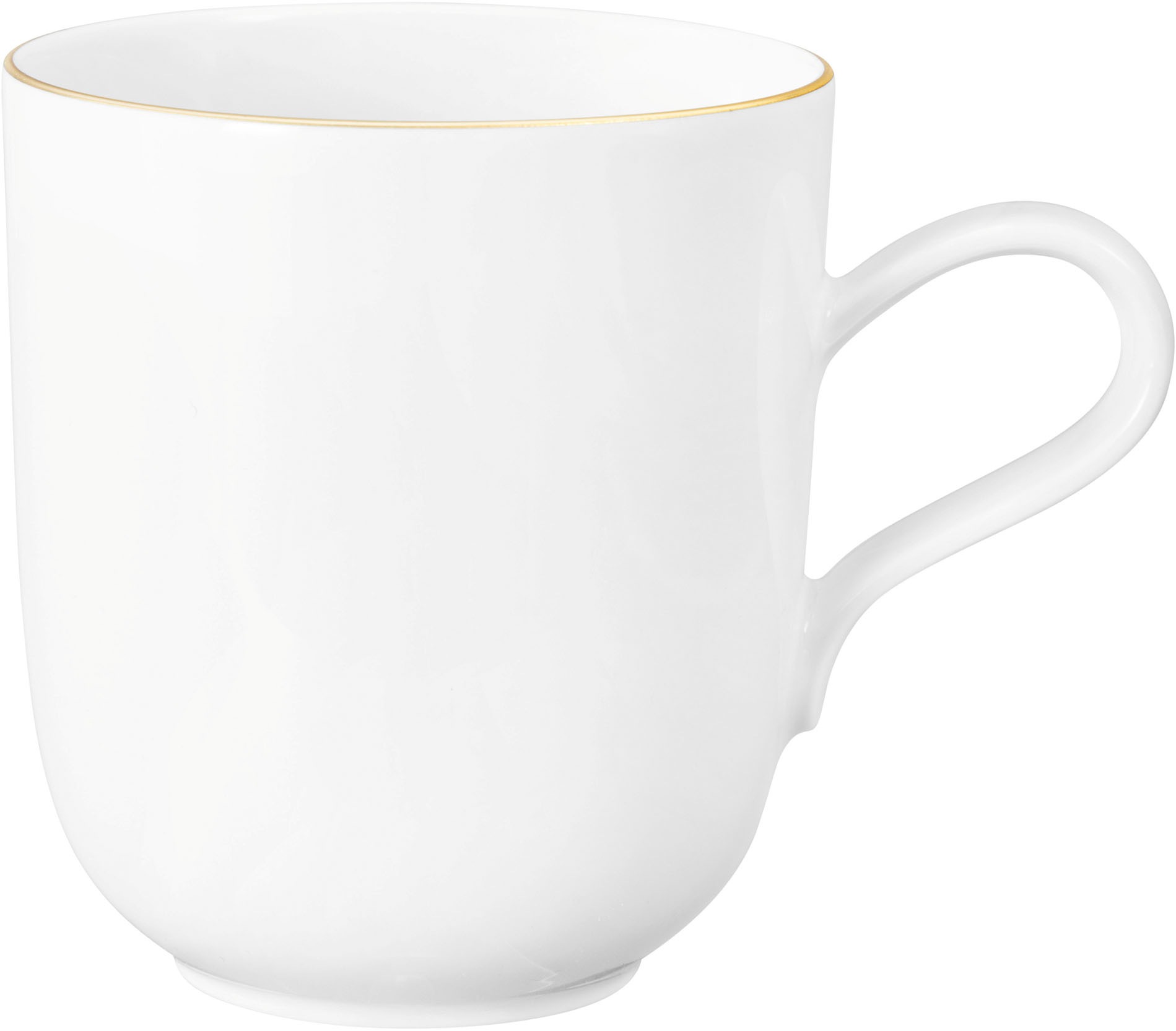 Seltmann Weiden Becher »Liberty - Goldrand« Becher mit Henkel 0,40 l günstig online kaufen