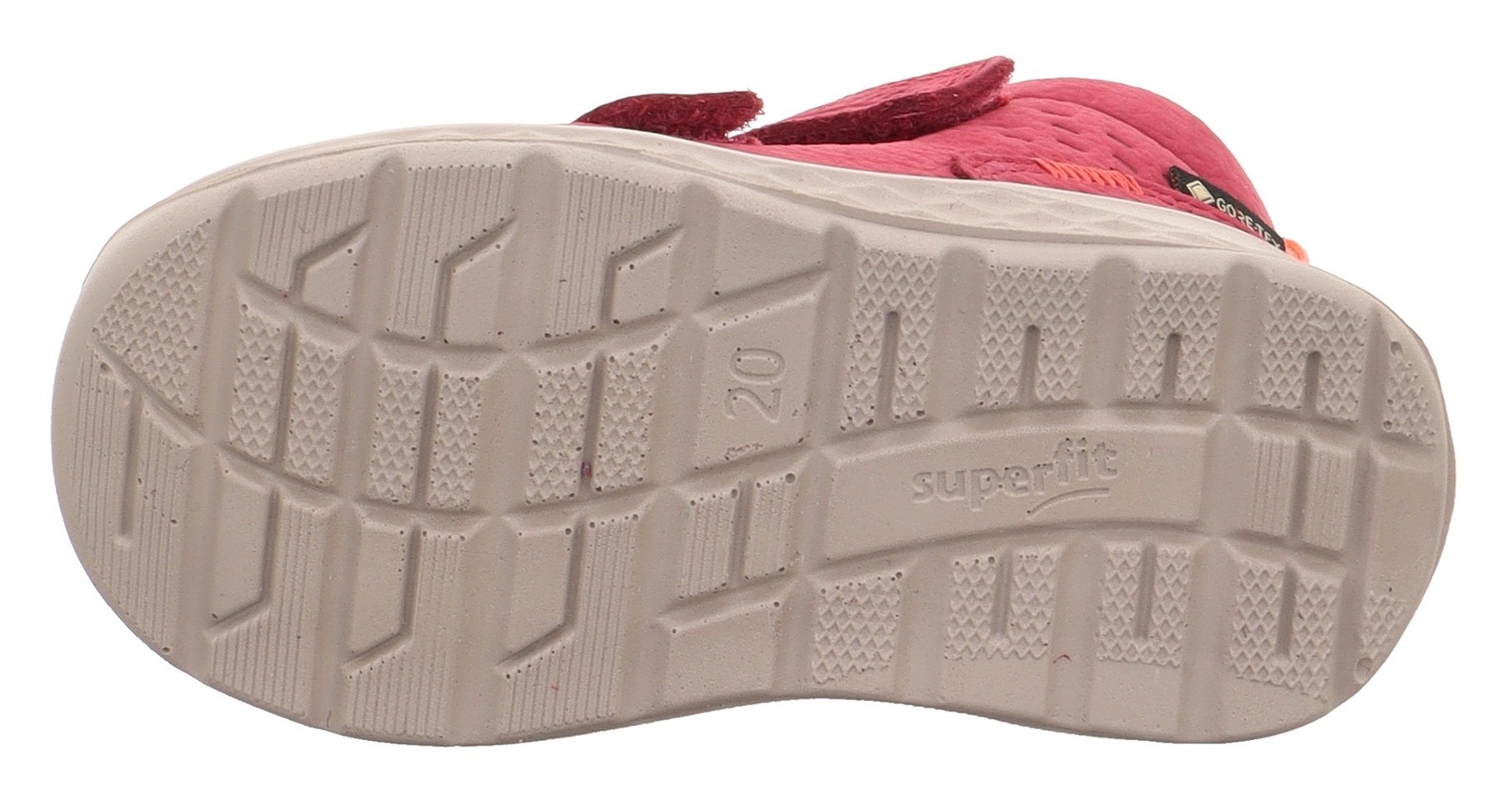 Superfit Winterboots »BREEZE WMS: mittel«, Babyschuh, Klettschuh mit GORE-Tex, Größenschablone zum Download