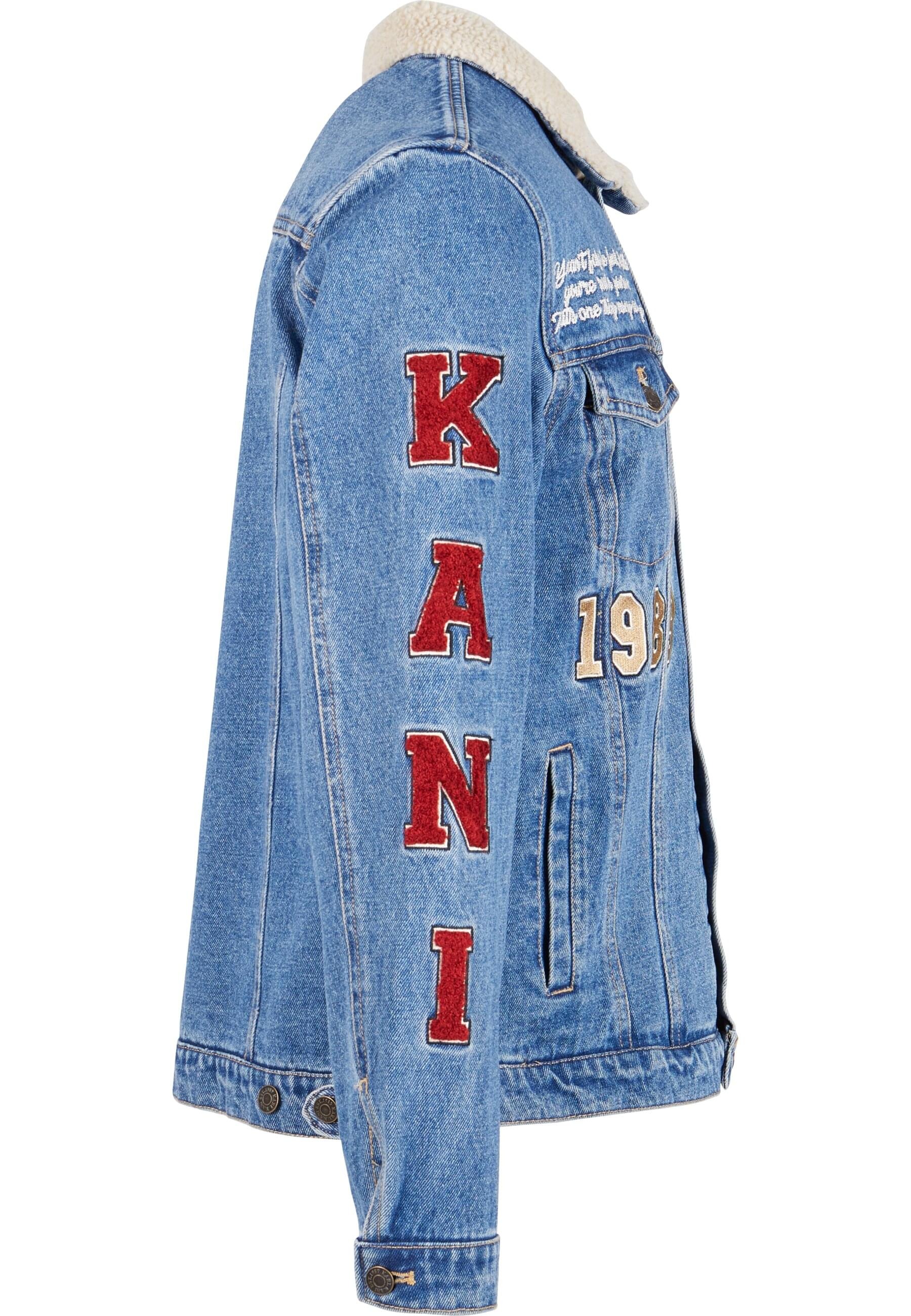 Karl Kani Jeansjacke »Karl Kani Herren KM224-030-1 KK OG Patched Denim Jacket« 1 Stk. tlg. ohne Kapuze