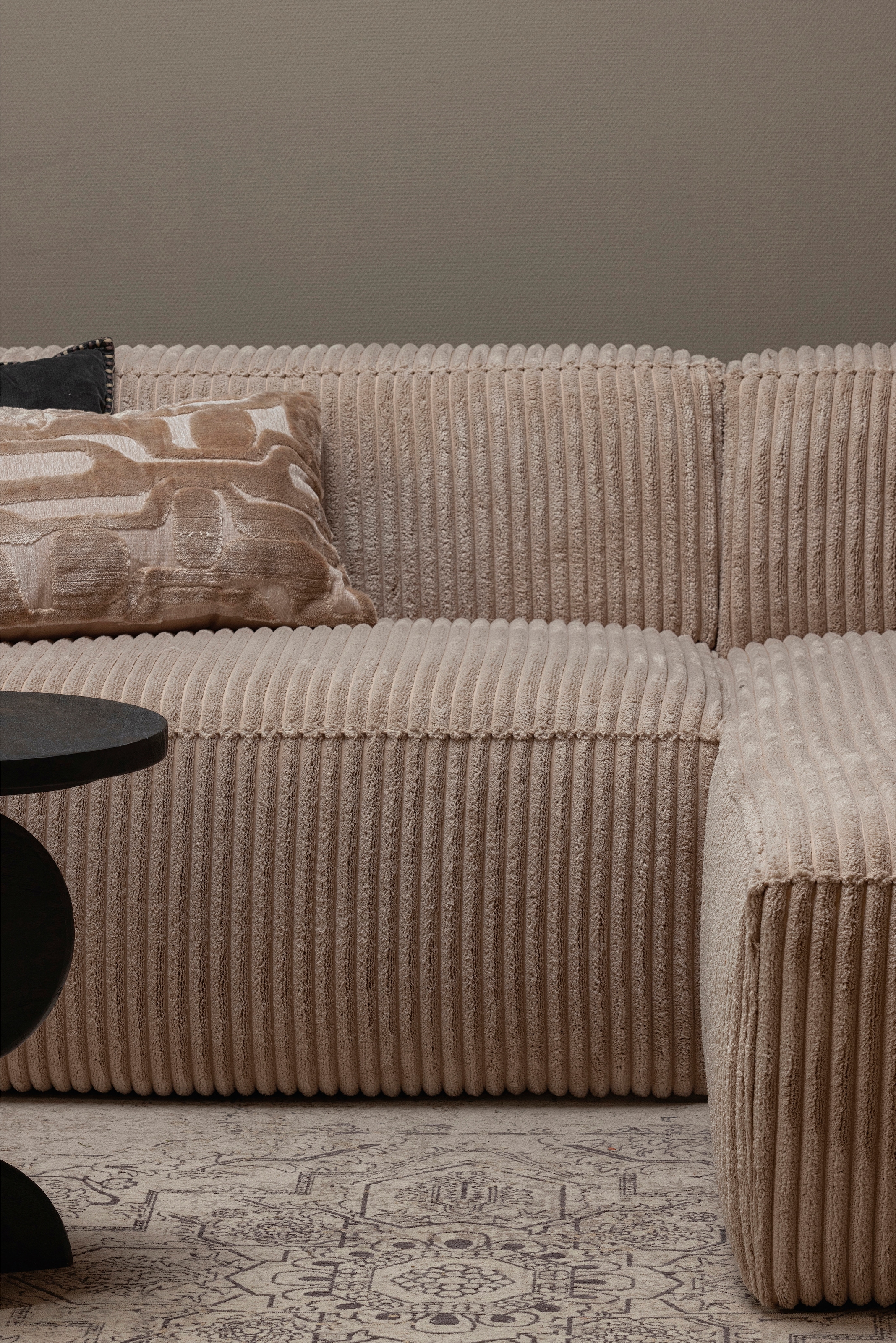 WOOOD Ecksofa »Bean«, Chaiselongue-Sofa, Breite 254 cm