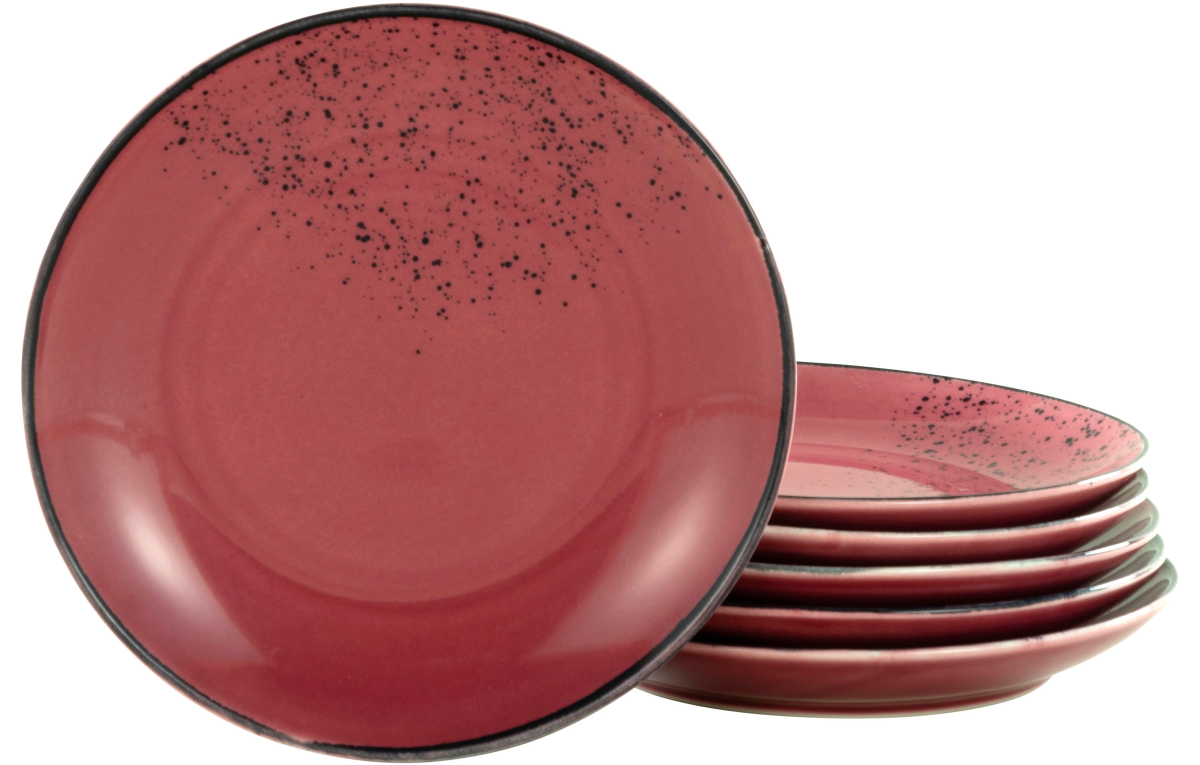 CreaTable Speiseteller »Essteller NATURE COLLECTION« Teller Set für 6 Perso günstig online kaufen