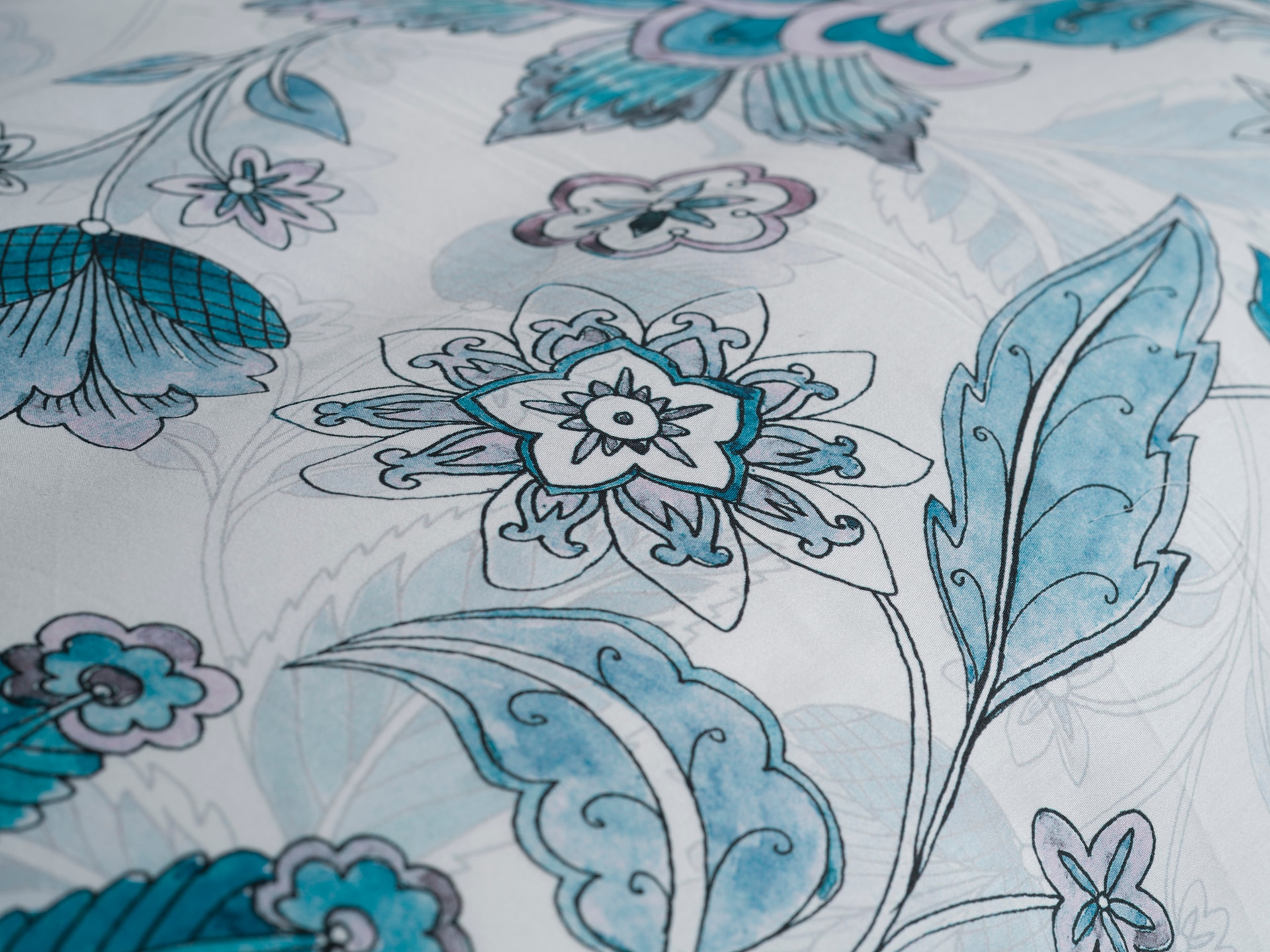 Heckett & Lane Bettwäsche »Heckettlane Bettwäsche Asia« 2 Bettwäsche aus 100% Baumwolle, hochwertige Mako-Satin, ab 135x200 cm.