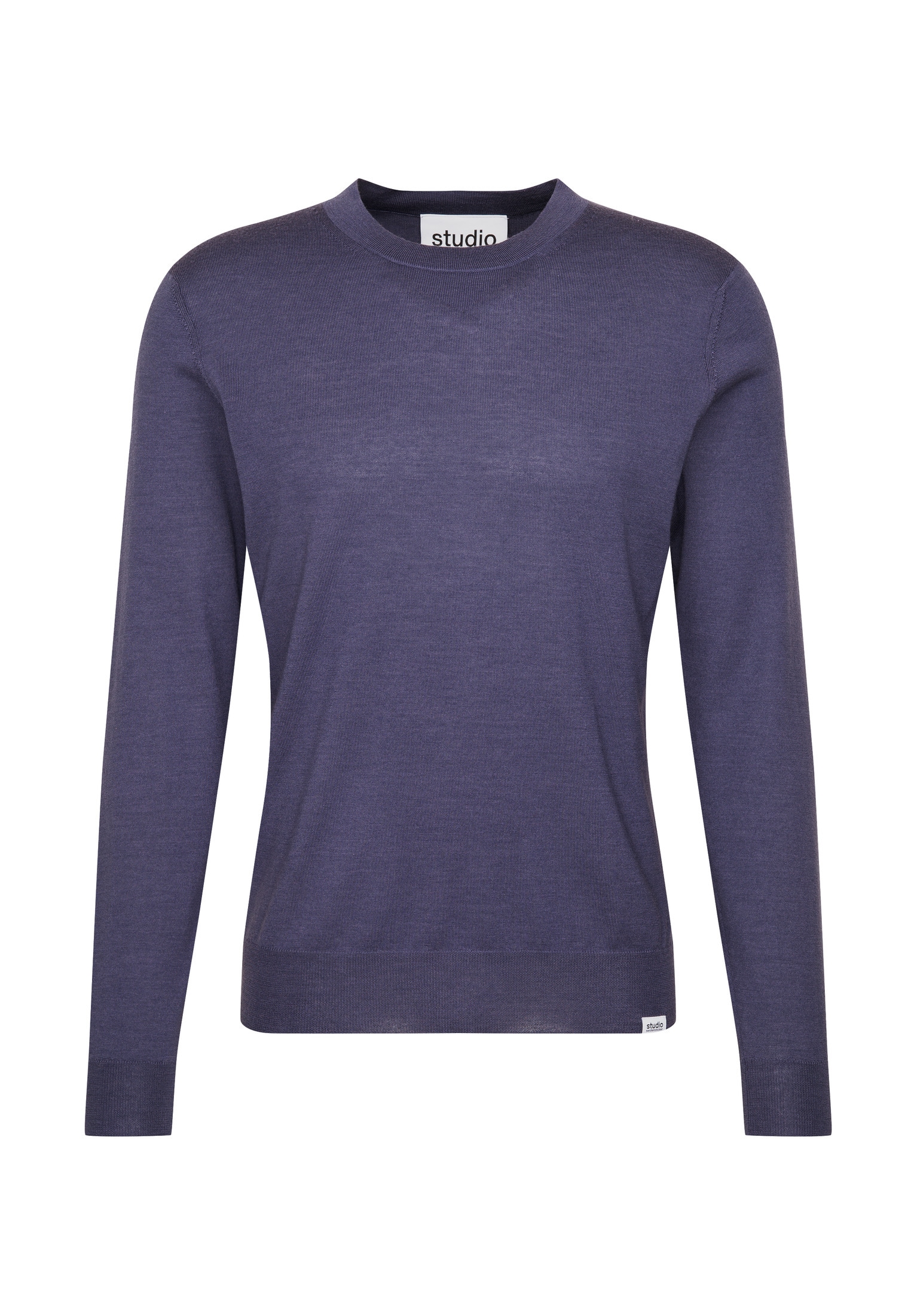 studio seidensticker Strickpullover 1/1 Rundhals