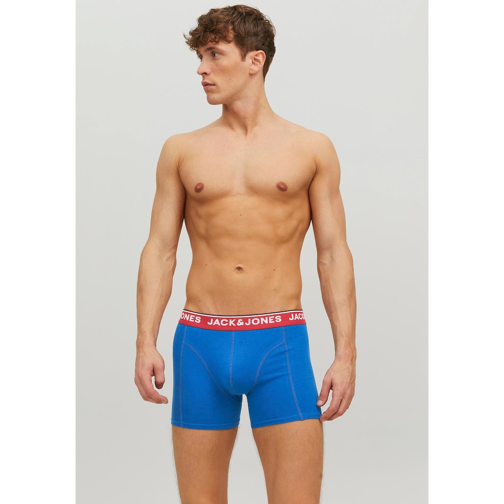 Jack & Jones Boxershorts »JACAZORES TRUNKS 3 PACK«, (Packung, 3 St.)