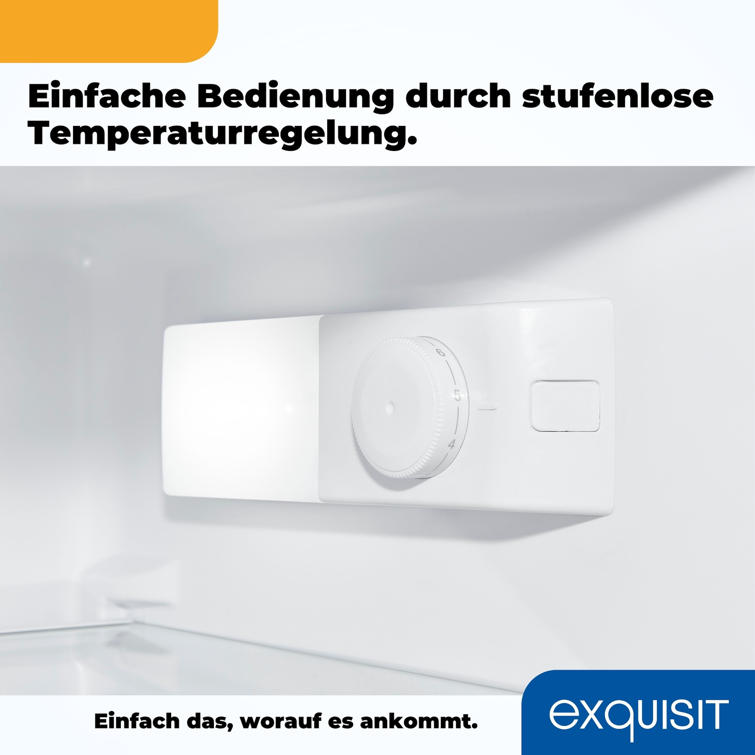 exquisit Kühl-/Gefrierkombination »KGC232-60E-040E«, 173 L Volumen, 4 Sterne Gefrieren