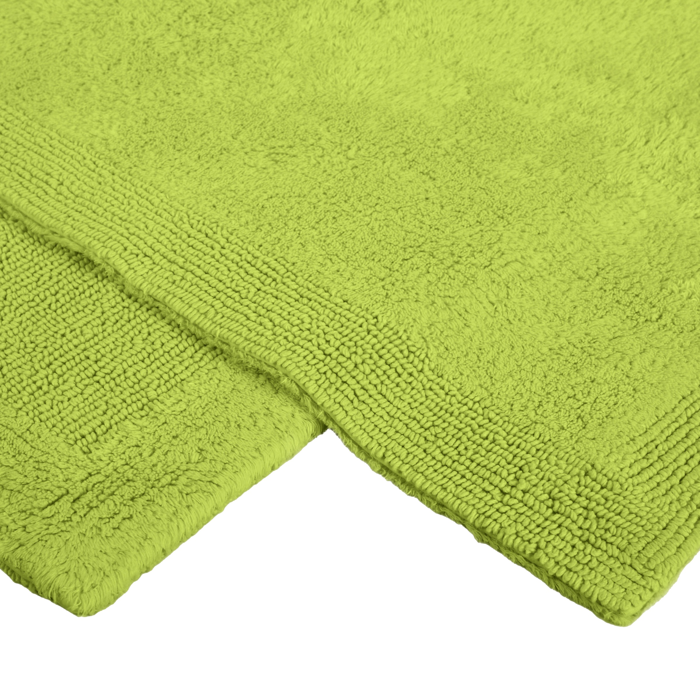 my home Badematte »Kapra, Badvorleger, Badezimmer Teppich« Höhe 14 mm beidseitig nutzbar | fußbodenheizungsgeeignet | strapazierfähig mit Bordüre, Badteppich, Badematte, Baumwolle