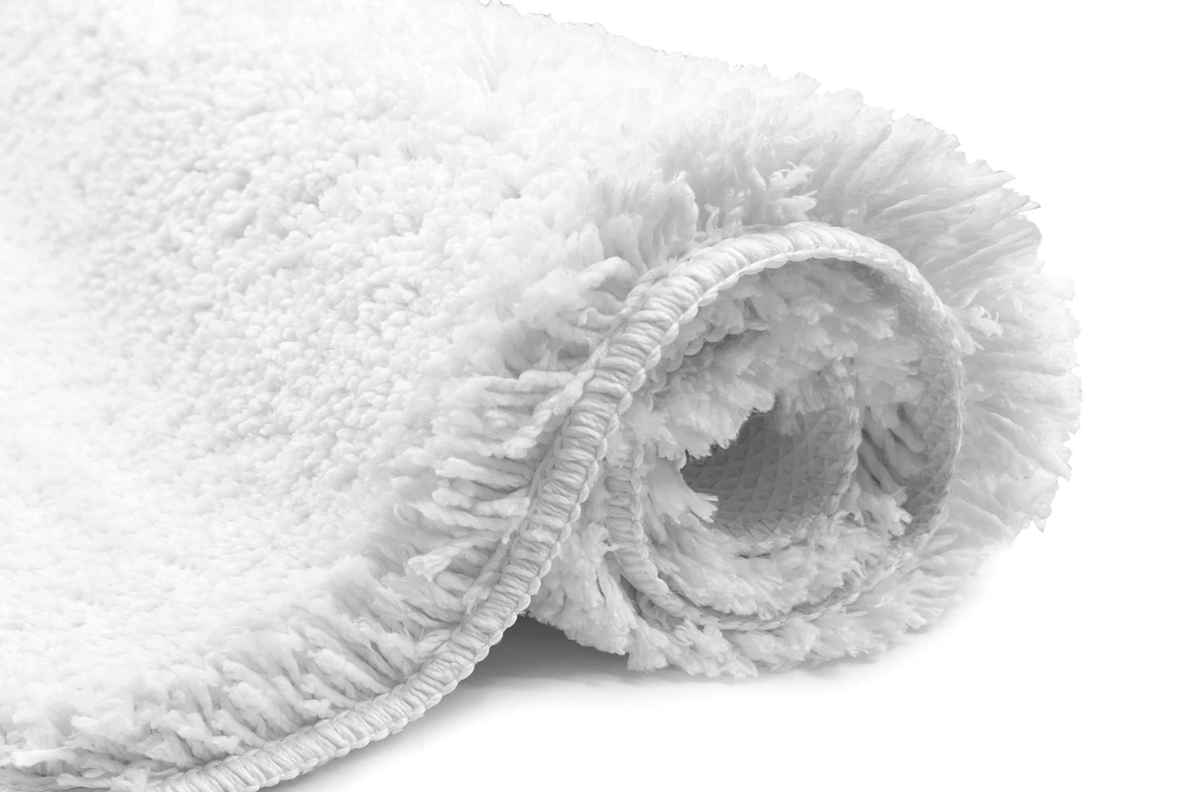 my home Badematte »Sanremo, Badvorleger, Badezimmer Teppich, sehr weich«, rutschhemmend beschichtet, fußbodenheizungsgeeignet-schnell trocknend, Badteppich, unifarben, rechteckig, rund & als 3-tlg. Set erhältlich
