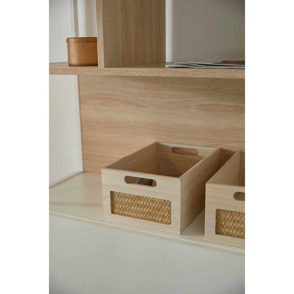 OTTO products Aufbewahrungsbox »Ekke«, (1 St.), aus FSC-zertifiziertem Holz